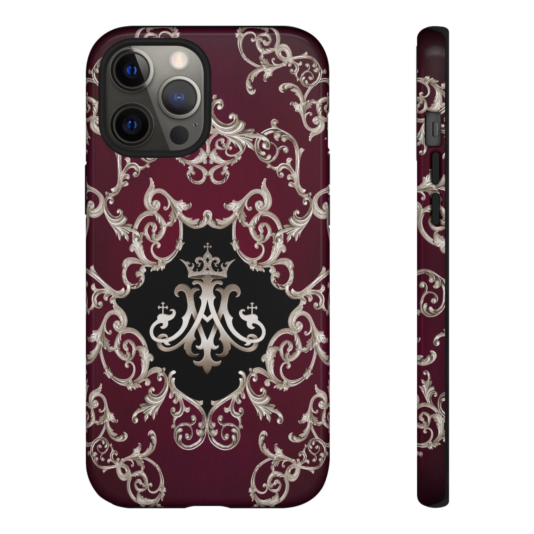 Ave Maria Hard Phone Case (Baroque Mahogany) - Venxara