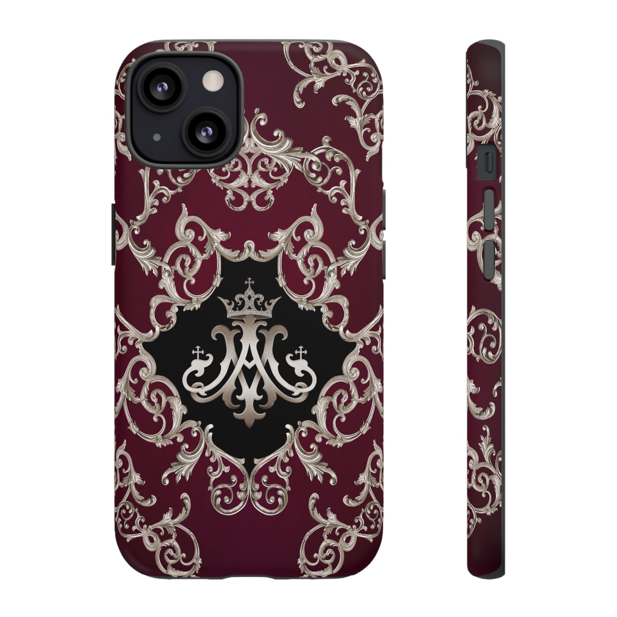 Ave Maria Hard Phone Case (Baroque Mahogany) - Venxara