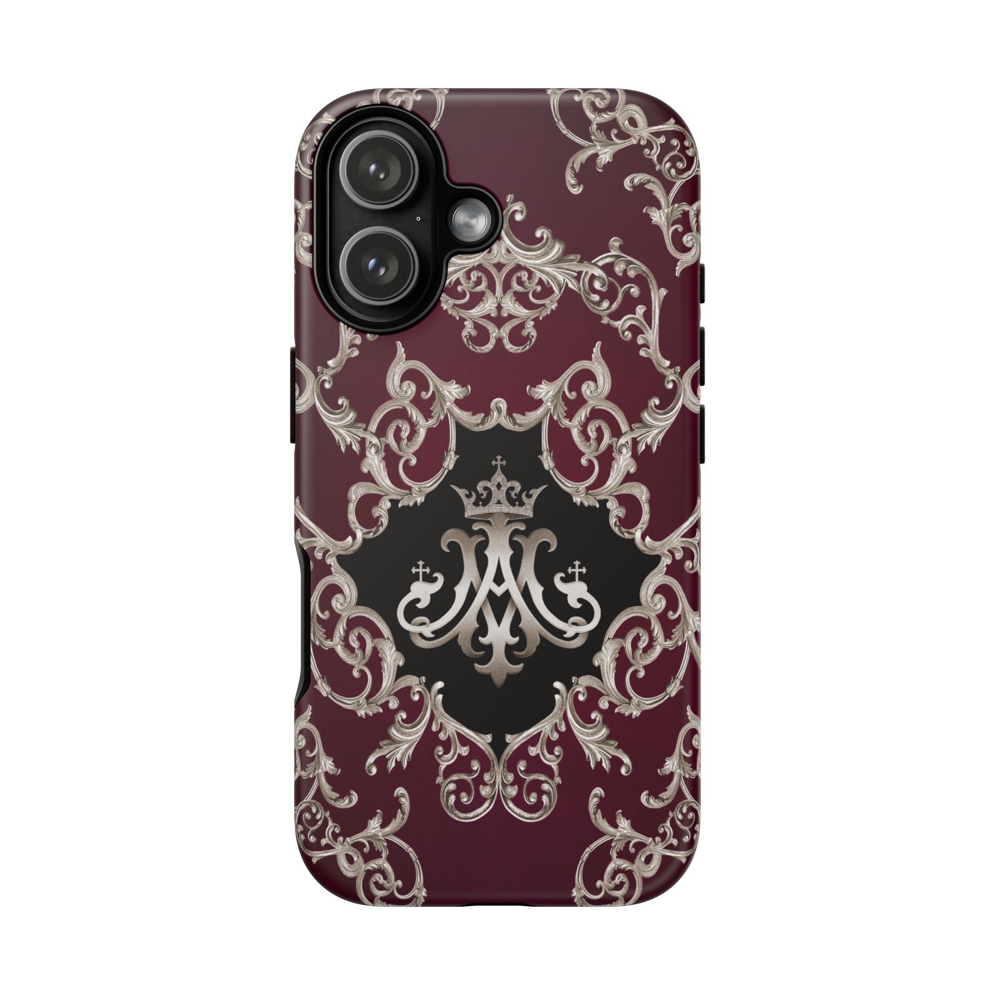 Ave Maria Hard Phone Case (Baroque Mahogany) - Venxara