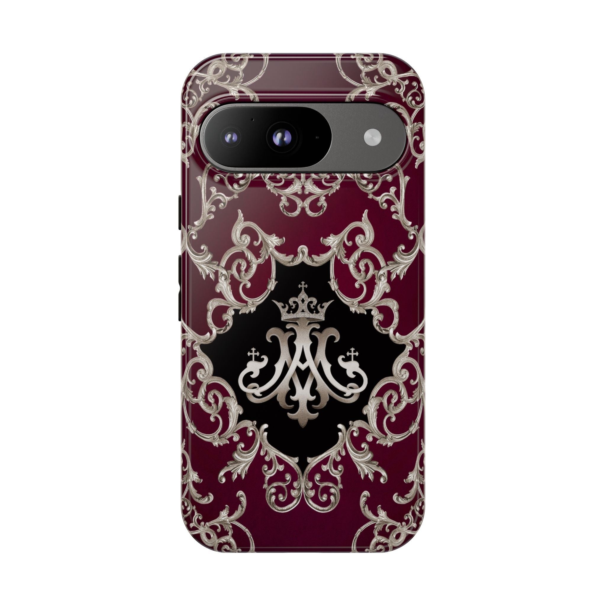 Ave Maria Hard Phone Case (Baroque Mahogany) - Venxara
