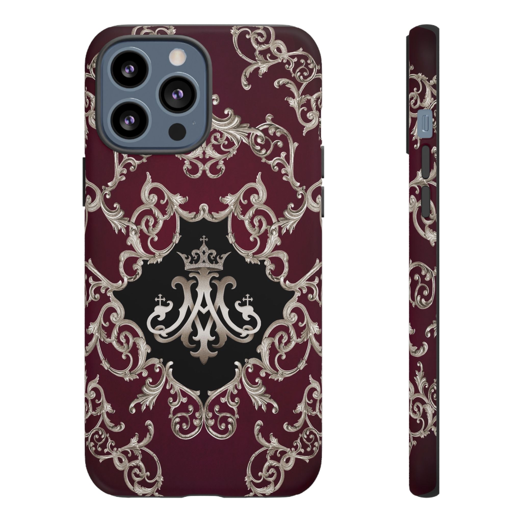 Ave Maria Hard Phone Case (Baroque Mahogany) - Venxara