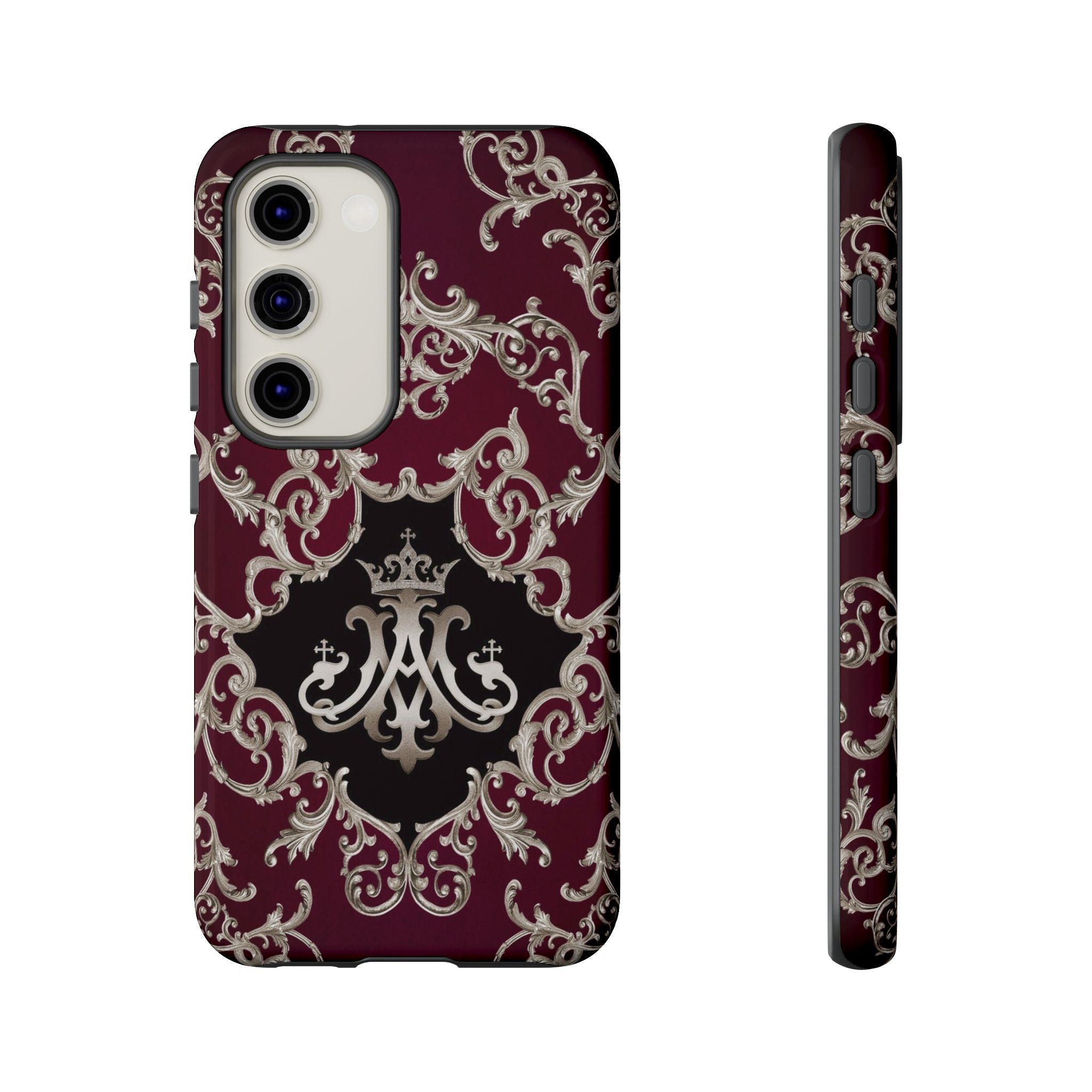 Ave Maria Hard Phone Case (Baroque Mahogany) - Venxara