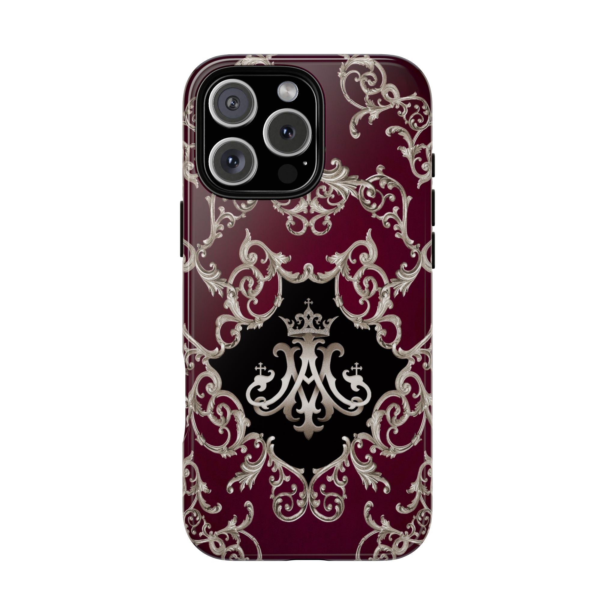 Ave Maria Hard Phone Case (Baroque Mahogany) - Venxara