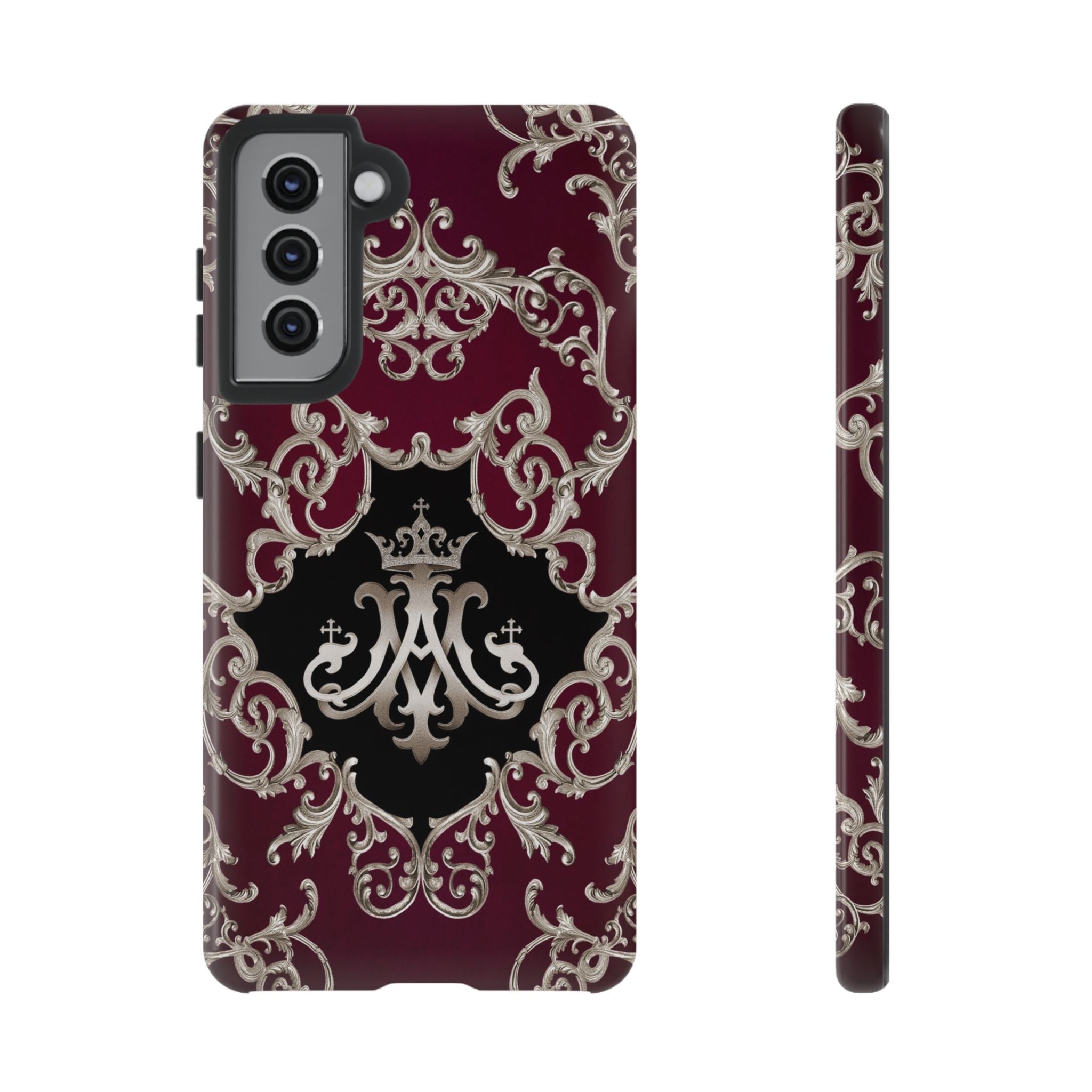 Ave Maria Hard Phone Case (Baroque Mahogany) - Venxara
