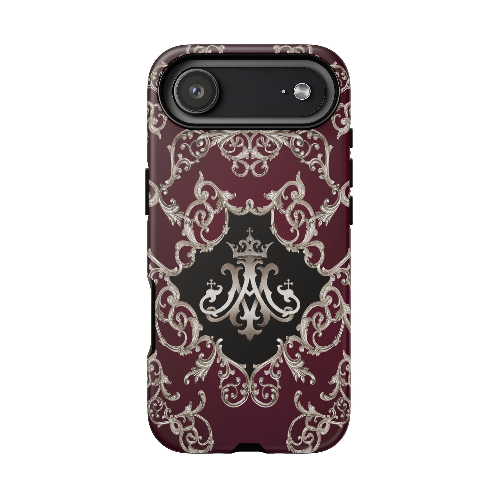 Ave Maria Hard Phone Case (Baroque Mahogany) - Venxara