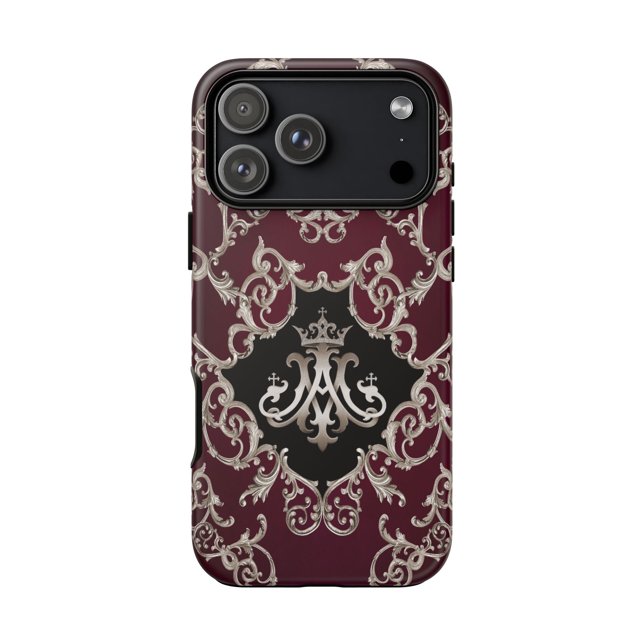 Ave Maria Hard Phone Case (Baroque Mahogany) - Venxara
