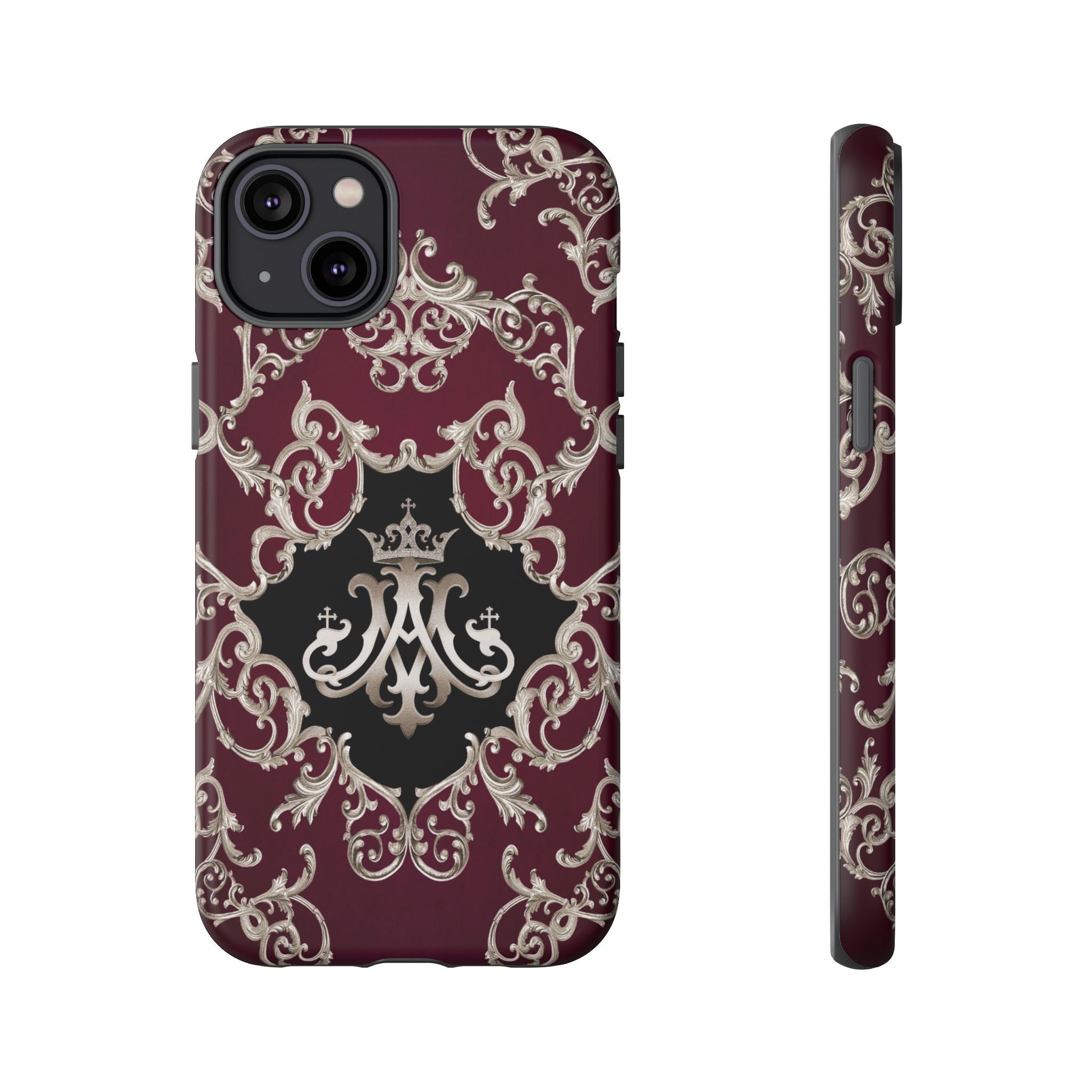 Ave Maria Hard Phone Case (Baroque Mahogany) - Venxara