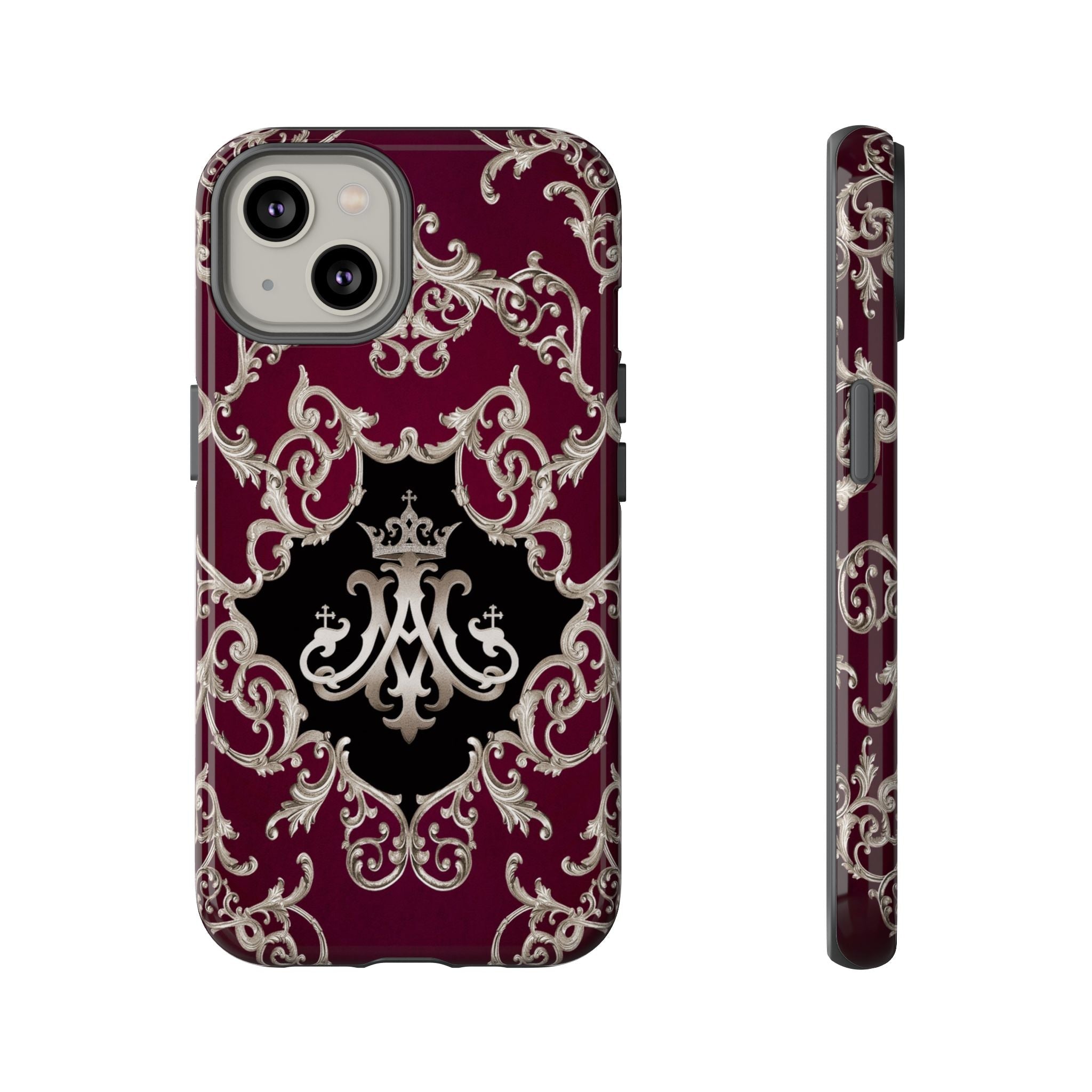 Ave Maria Hard Phone Case (Baroque Mahogany) - Venxara