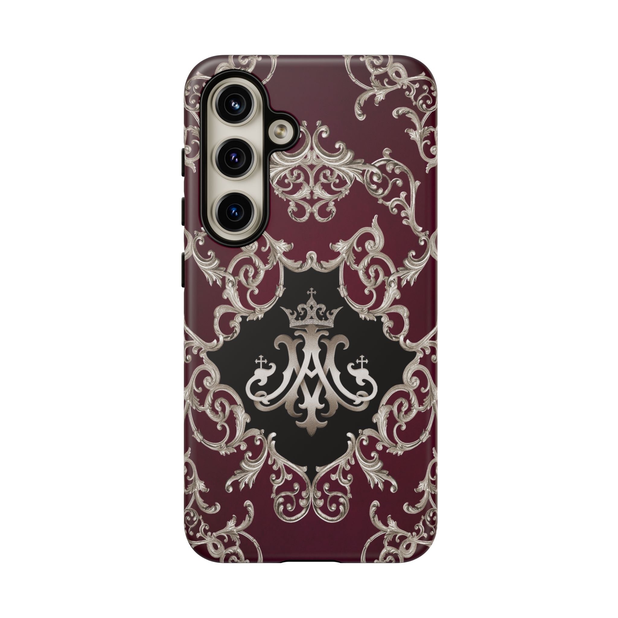 Ave Maria Hard Phone Case (Baroque Mahogany) - Venxara