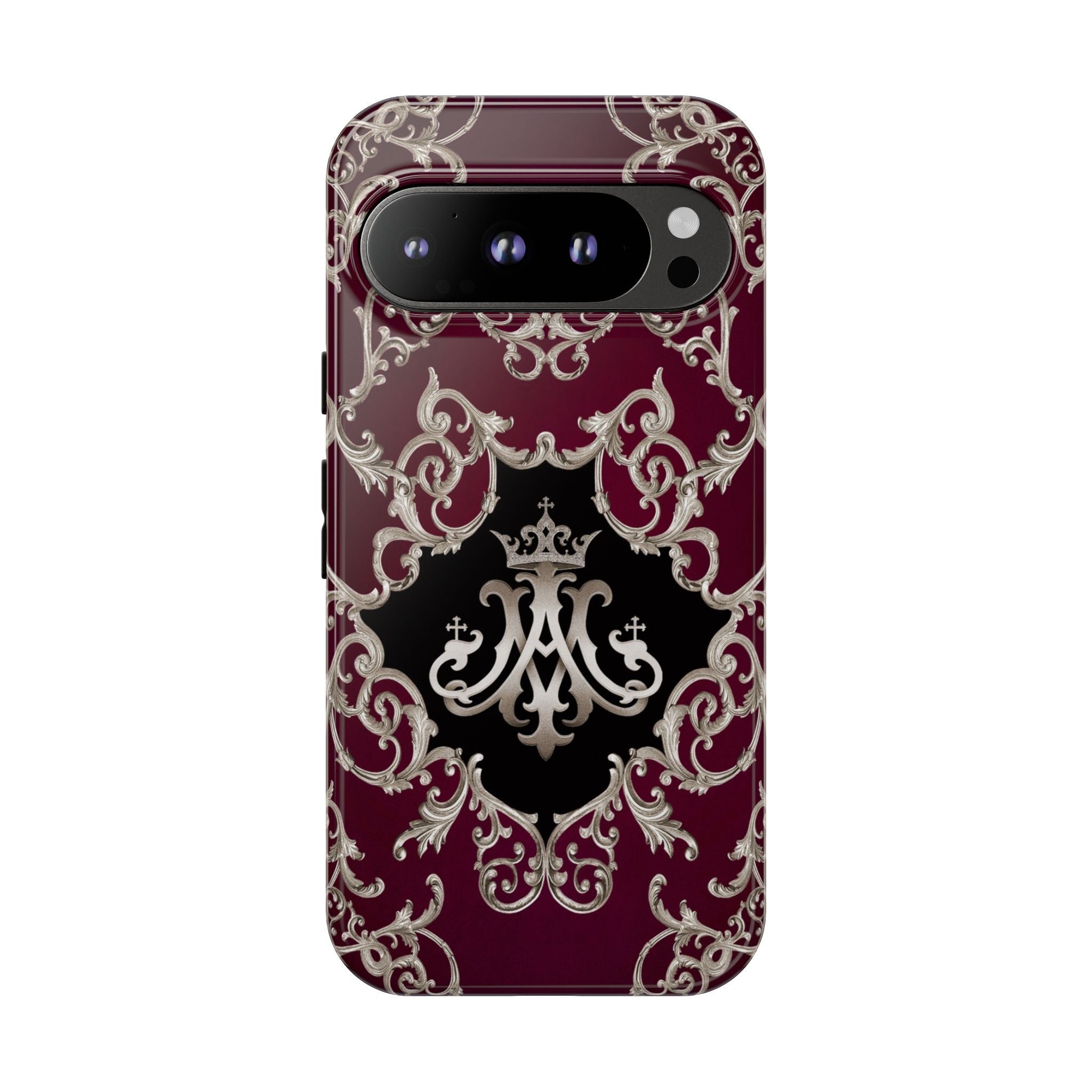 Ave Maria Hard Phone Case (Baroque Mahogany) - Venxara