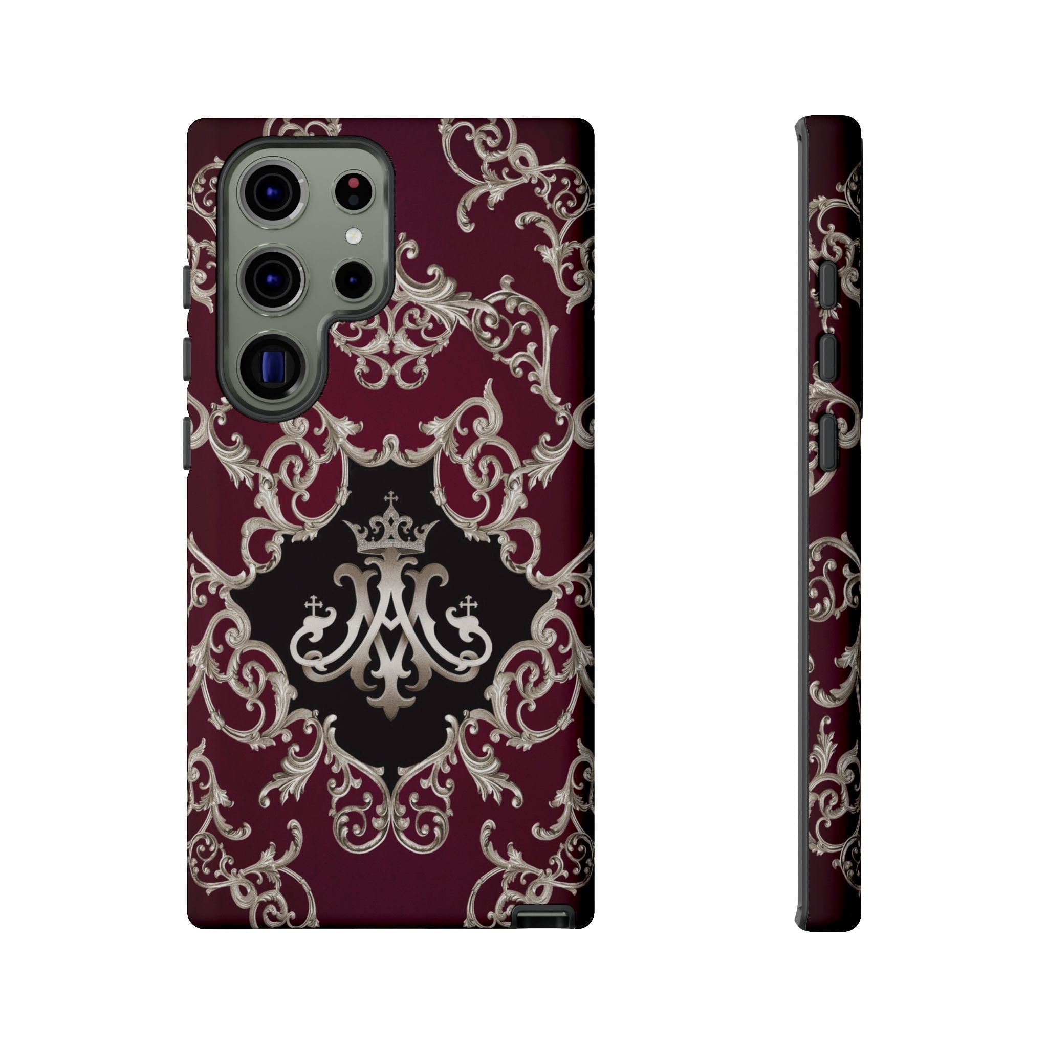 Ave Maria Hard Phone Case (Baroque Mahogany) - Venxara
