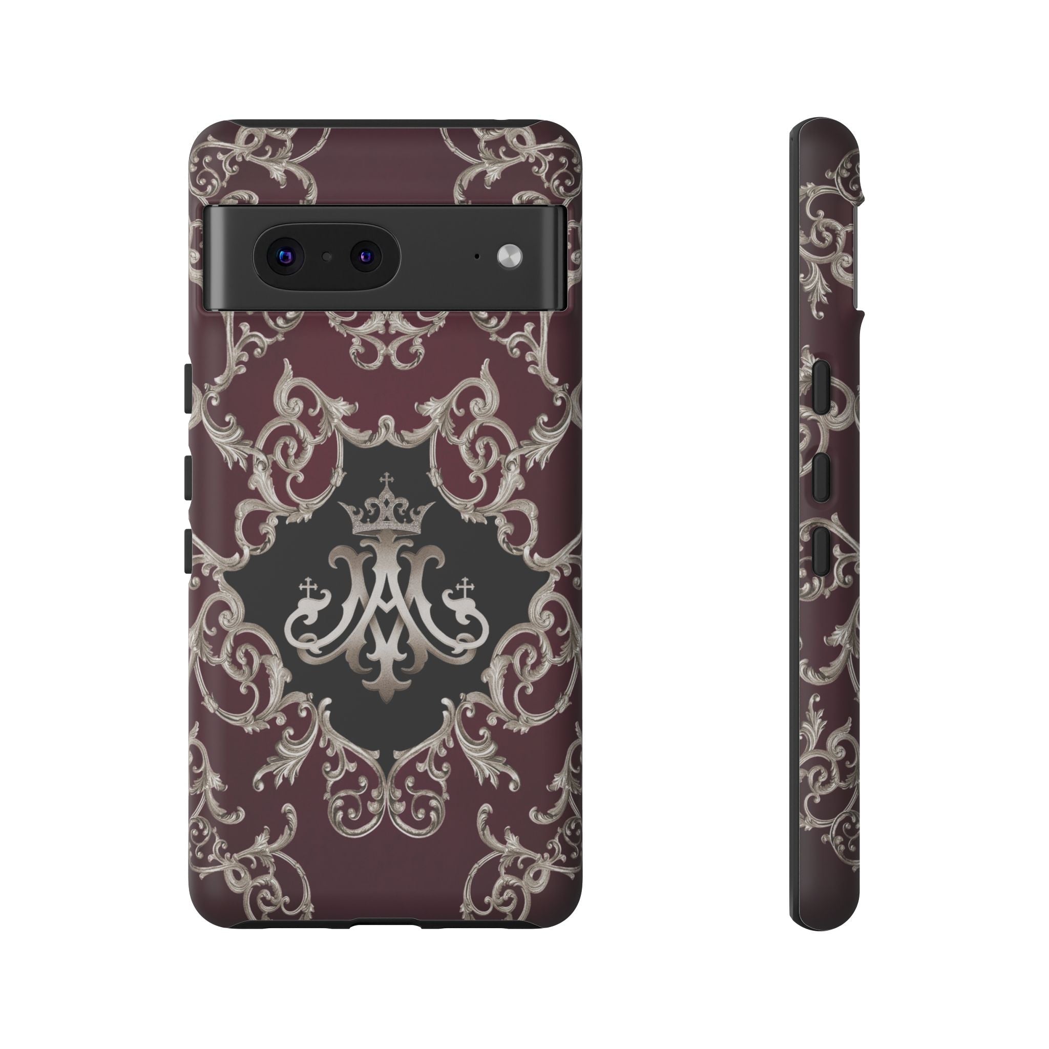 Ave Maria Hard Phone Case (Baroque Mahogany) - Venxara