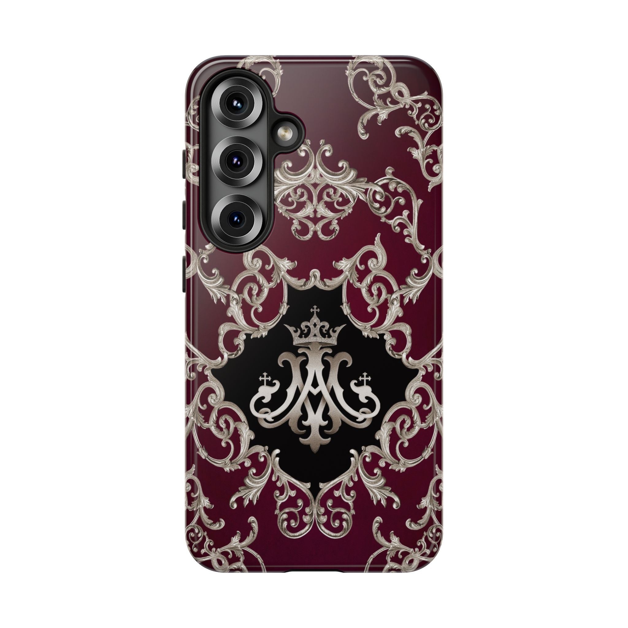 Ave Maria Hard Phone Case (Baroque Mahogany) - Venxara