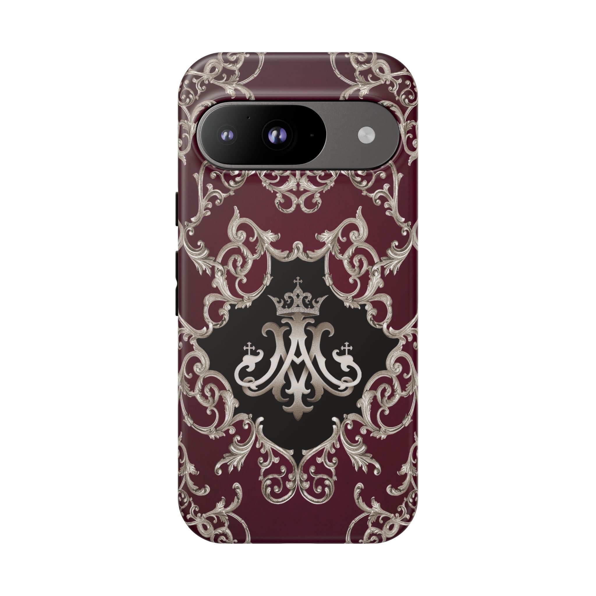 Ave Maria Hard Phone Case (Baroque Mahogany) - Venxara