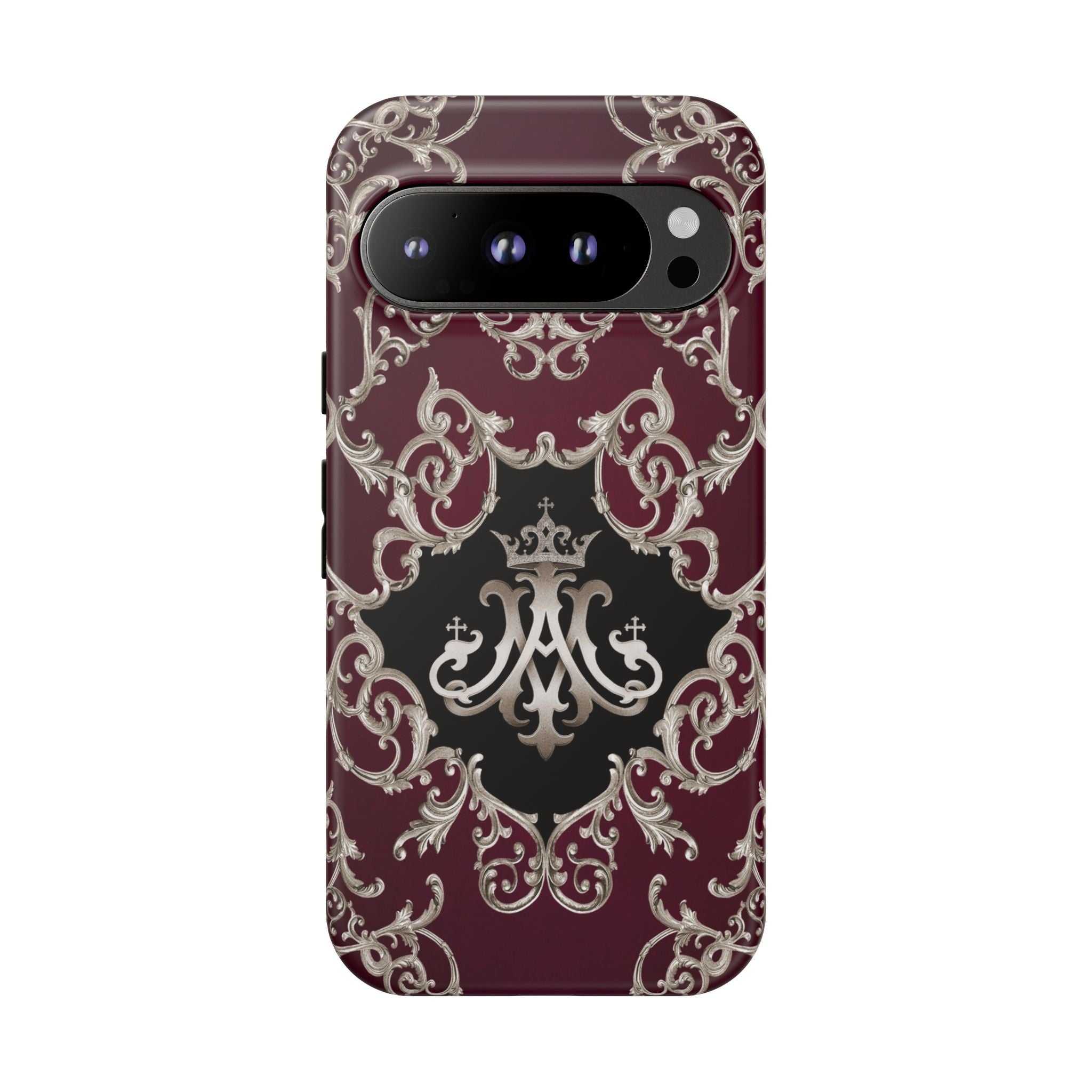 Ave Maria Hard Phone Case (Baroque Mahogany) - Venxara