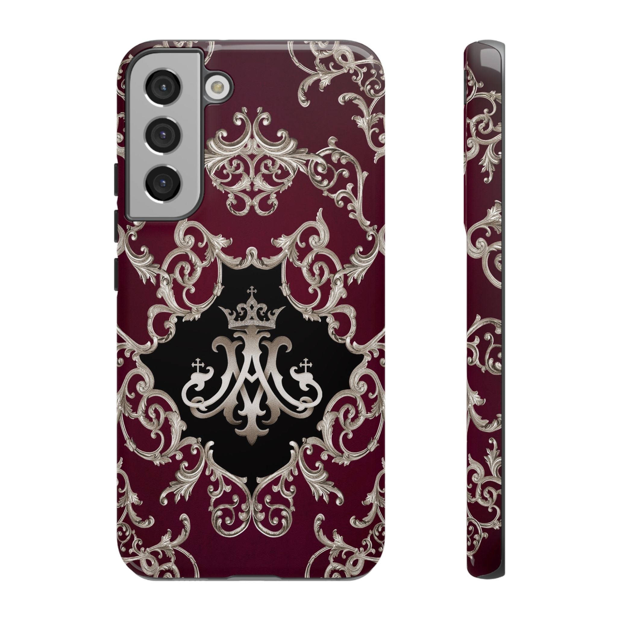 Ave Maria Hard Phone Case (Baroque Mahogany) - Venxara