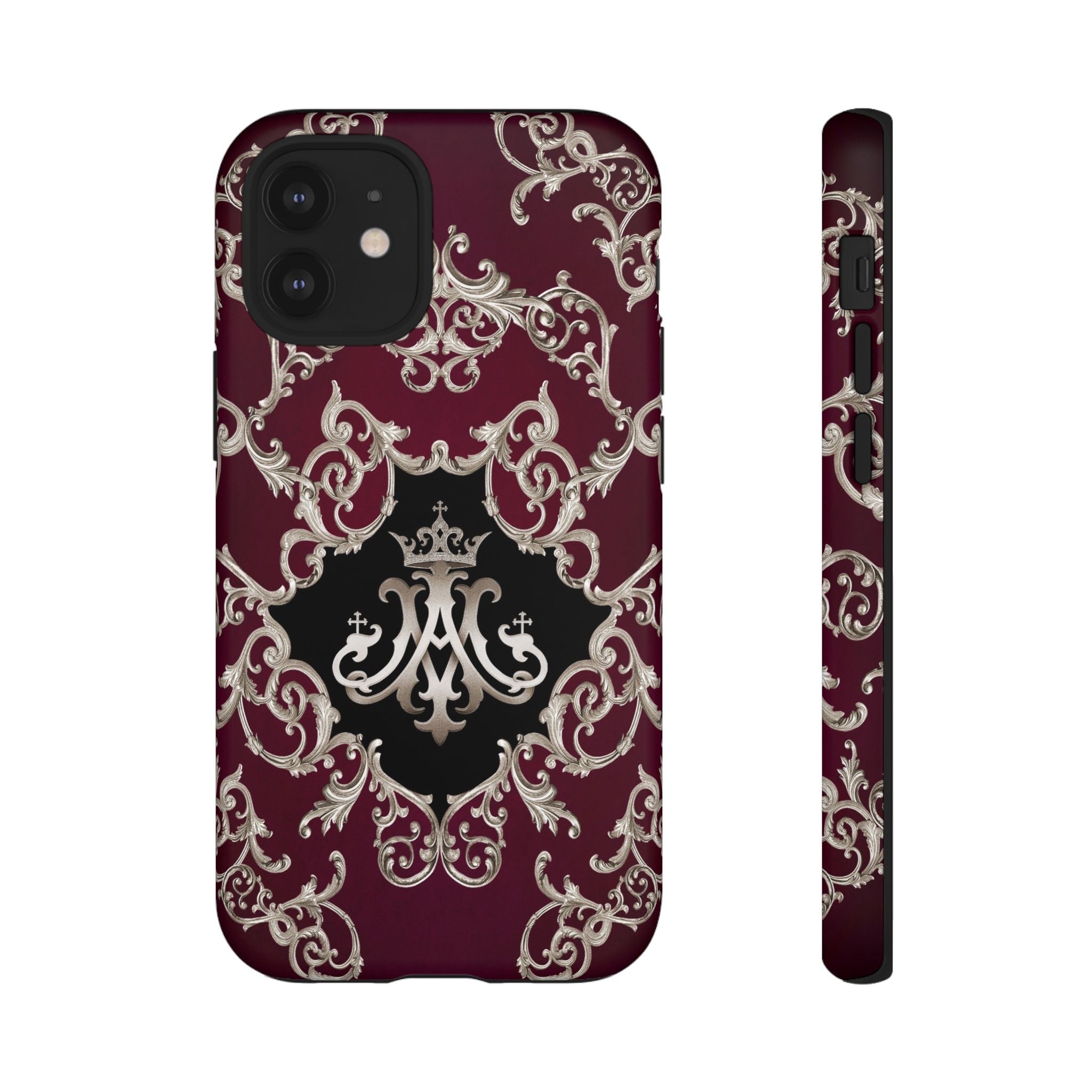 Ave Maria Hard Phone Case (Baroque Mahogany) - Venxara