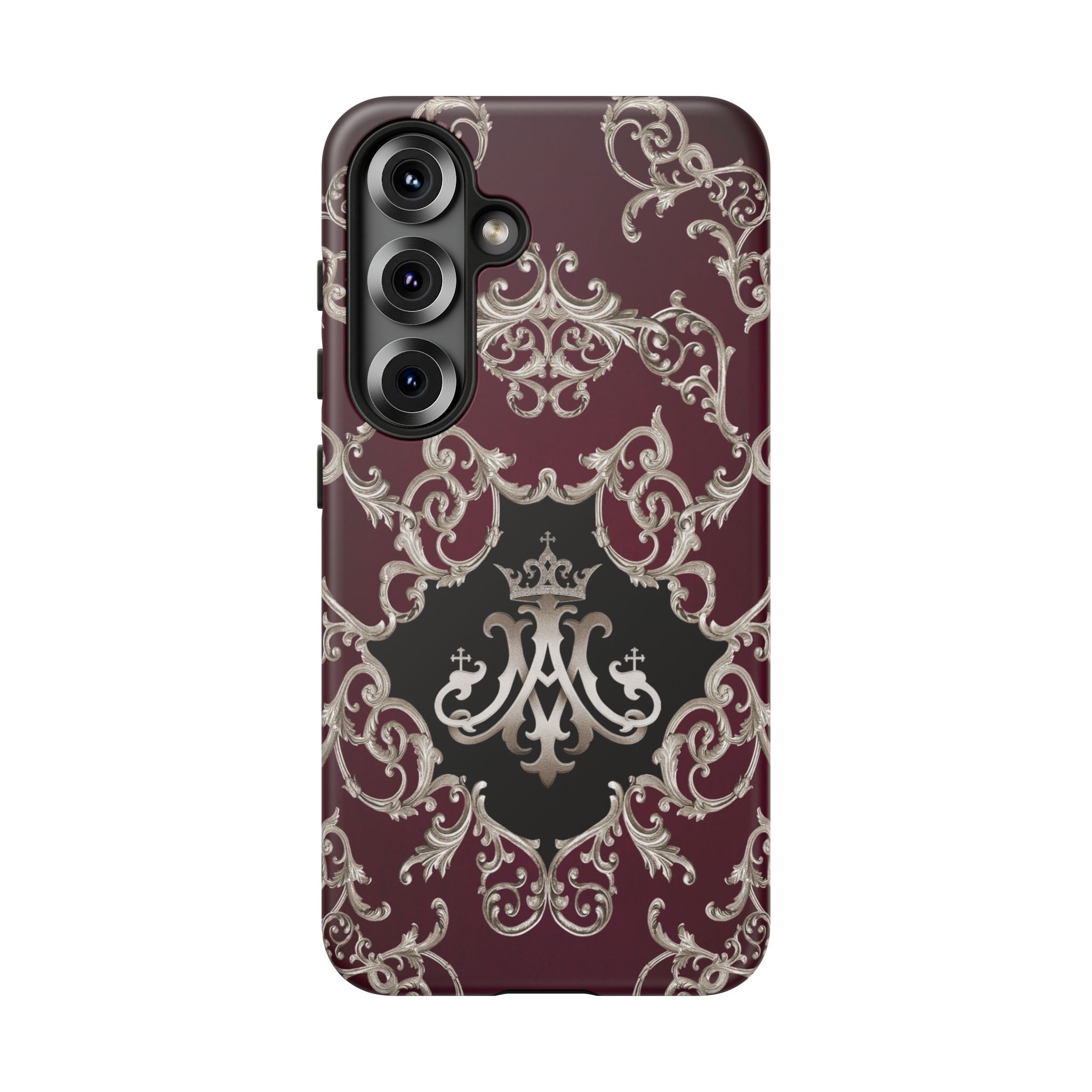 Ave Maria Hard Phone Case (Baroque Mahogany) - Venxara