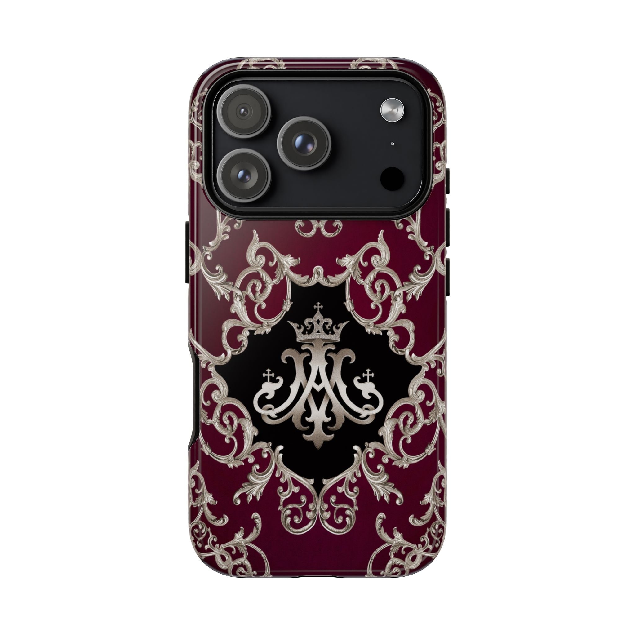 Ave Maria Hard Phone Case (Baroque Mahogany) - Venxara