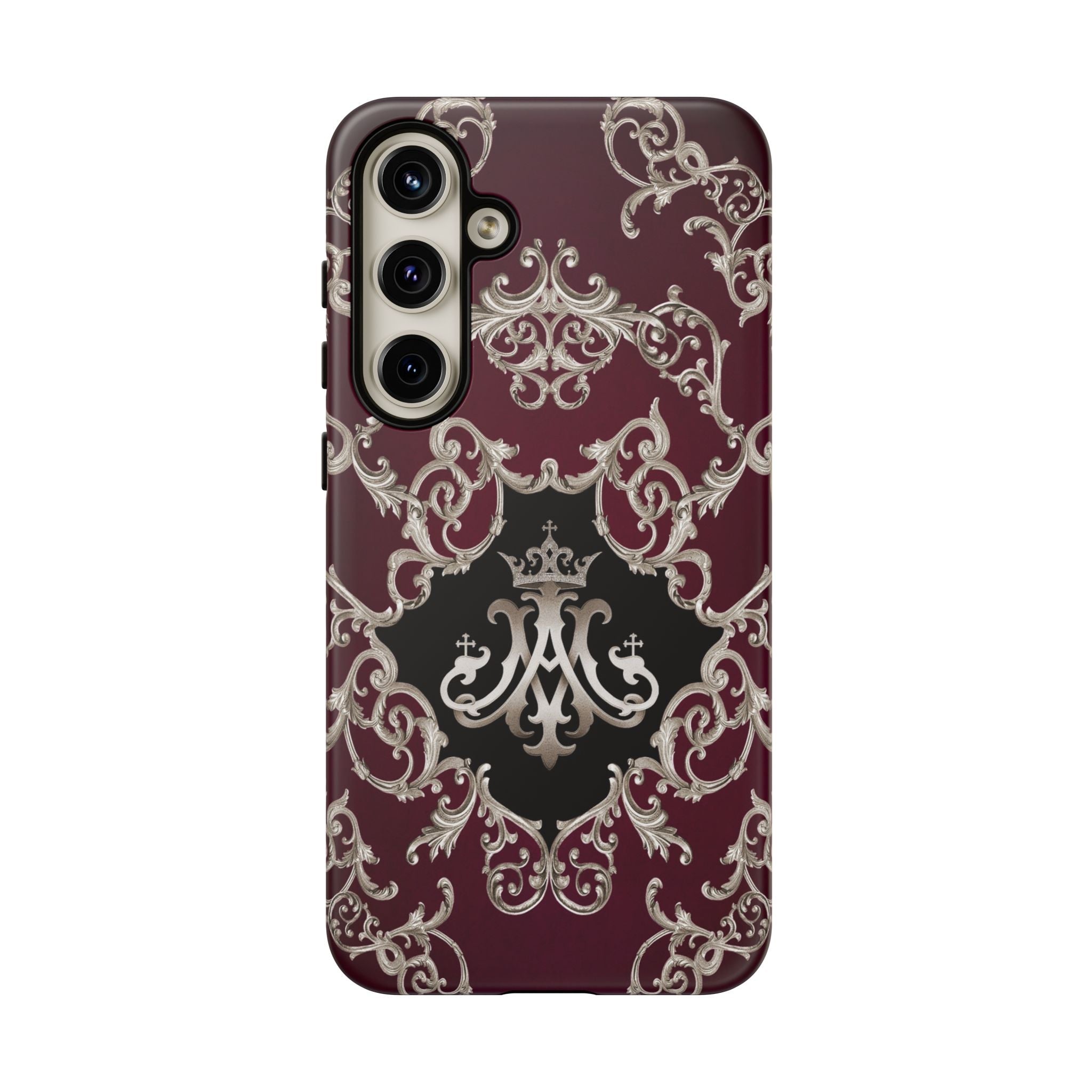 Ave Maria Hard Phone Case (Baroque Mahogany) - Venxara