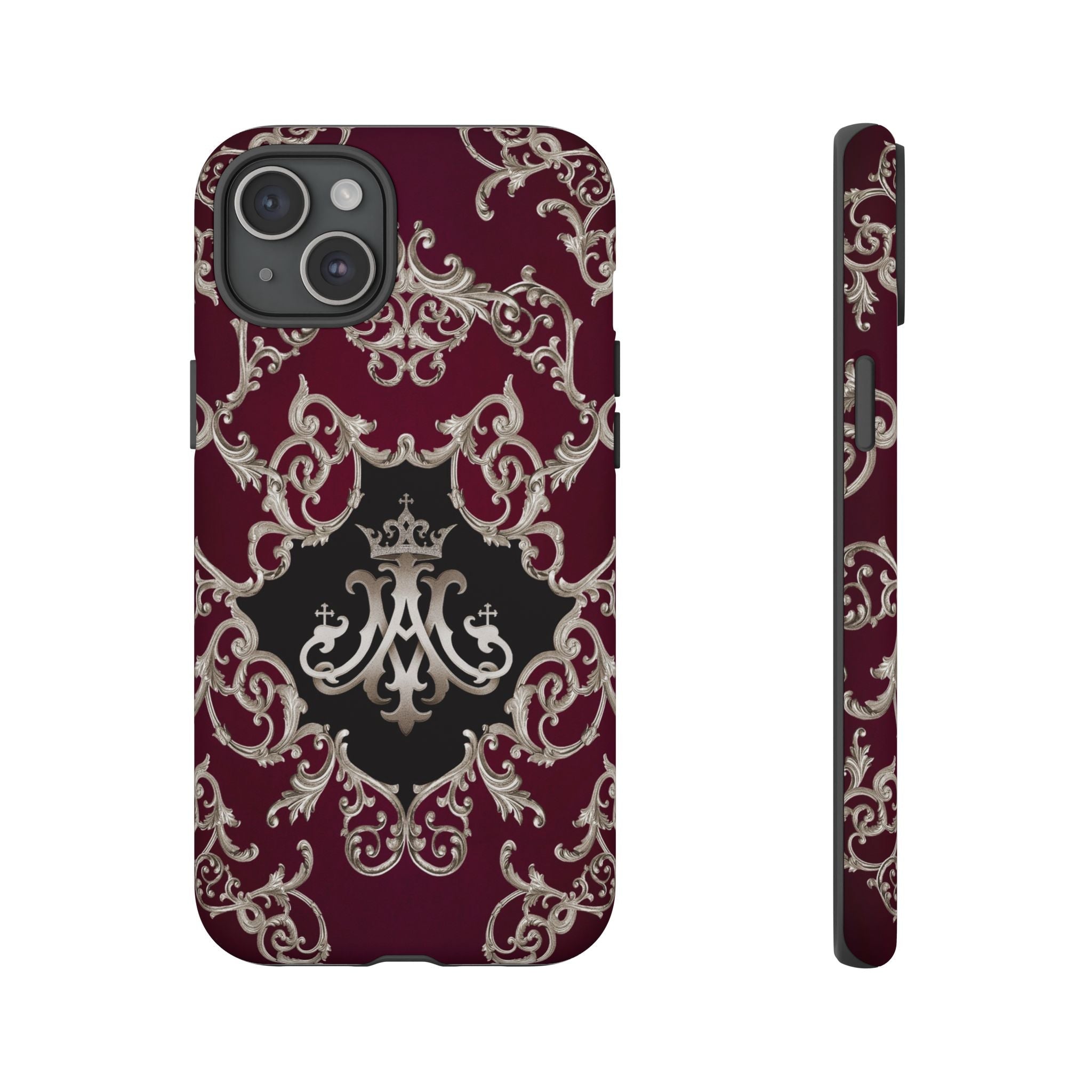 Ave Maria Hard Phone Case (Baroque Mahogany) - Venxara
