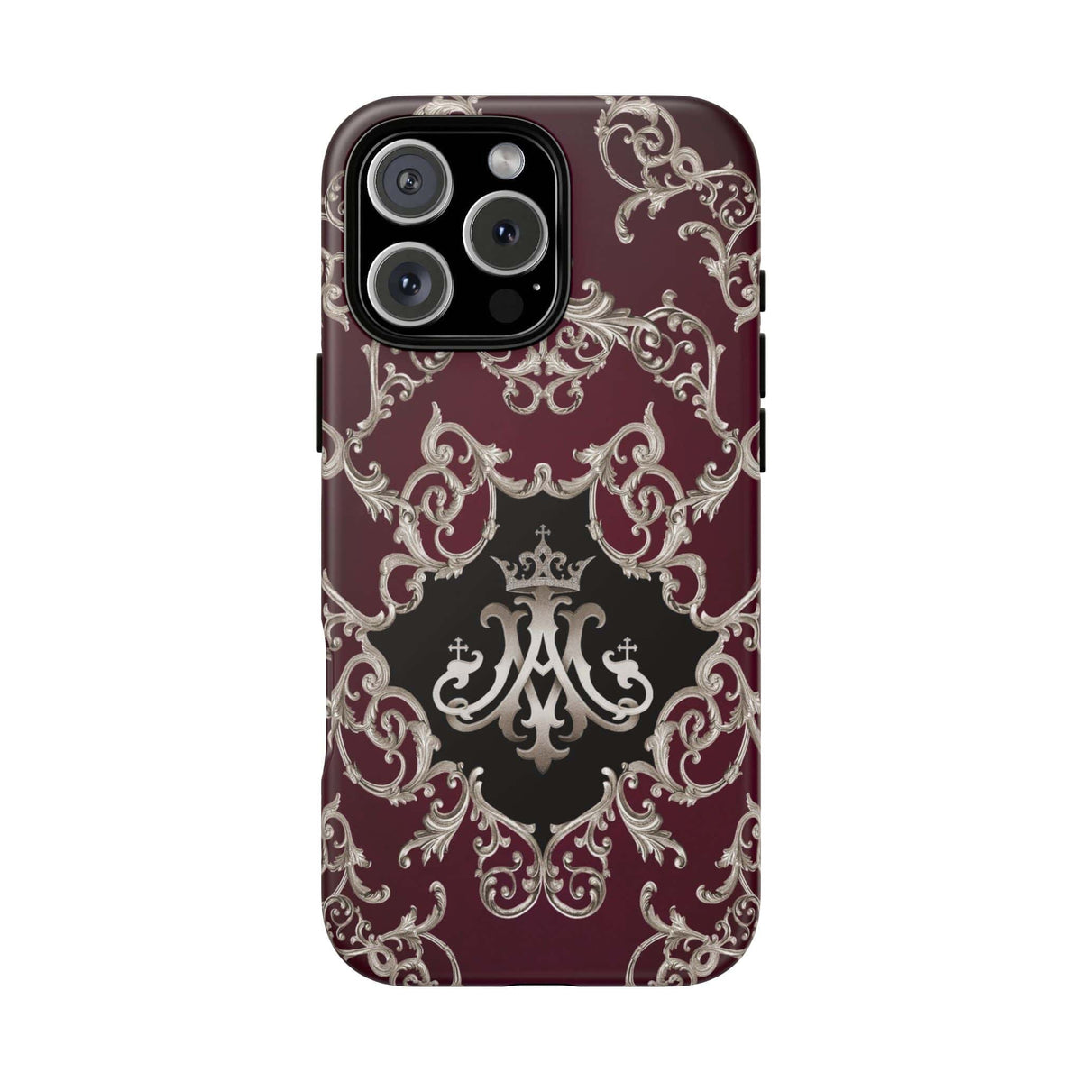 Ave Maria Hard Phone Case (Baroque Mahogany) Copyright VENXARA