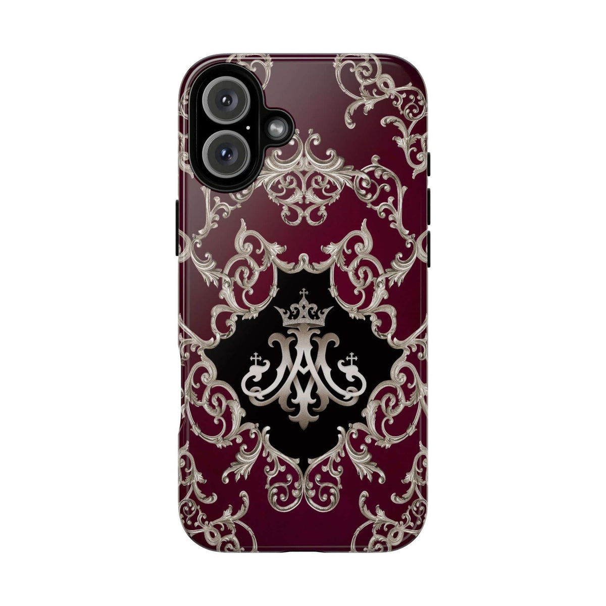 Ave Maria Hard Phone Case (Baroque Mahogany) Copyright VENXARA