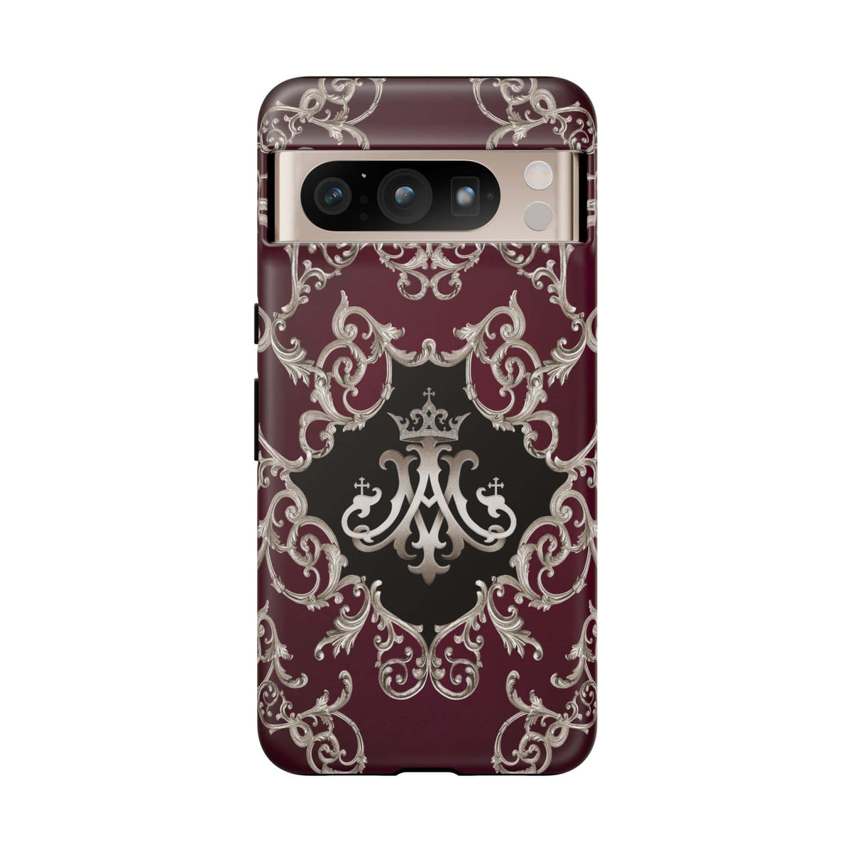 Ave Maria Hard Phone Case (Baroque Mahogany) Copyright VENXARA