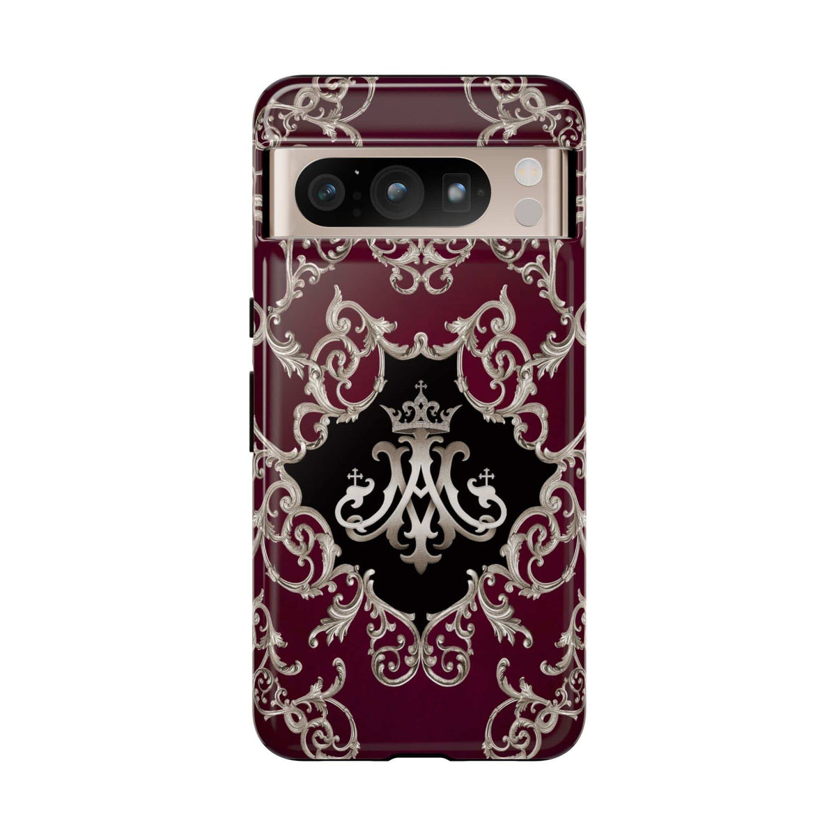 Ave Maria Hard Phone Case (Baroque Mahogany) Copyright VENXARA