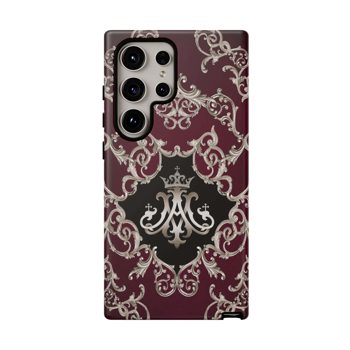 Ave Maria Hard Phone Case (Baroque Mahogany) Copyright VENXARA