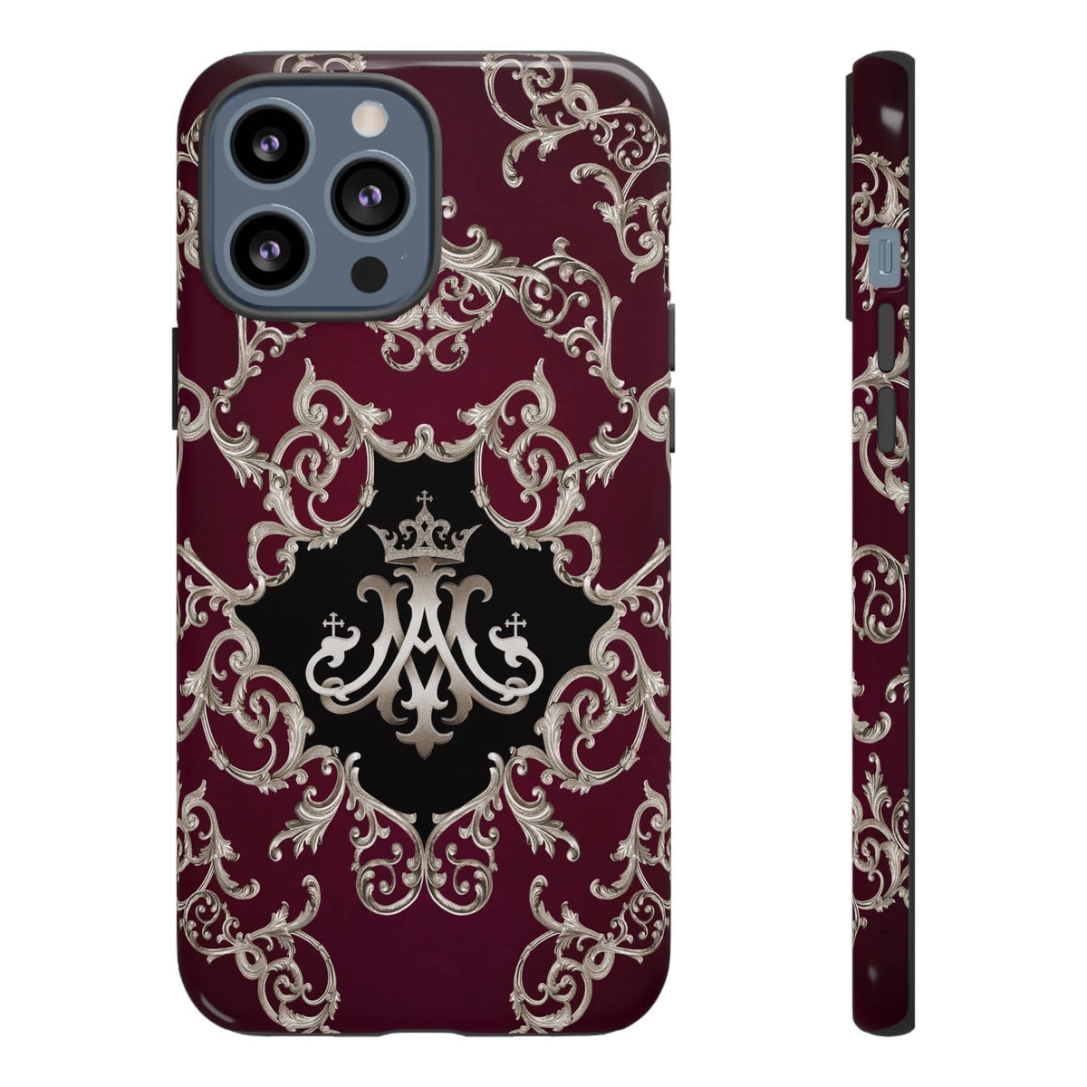 Ave Maria Hard Phone Case (Baroque Mahogany) Copyright VENXARA