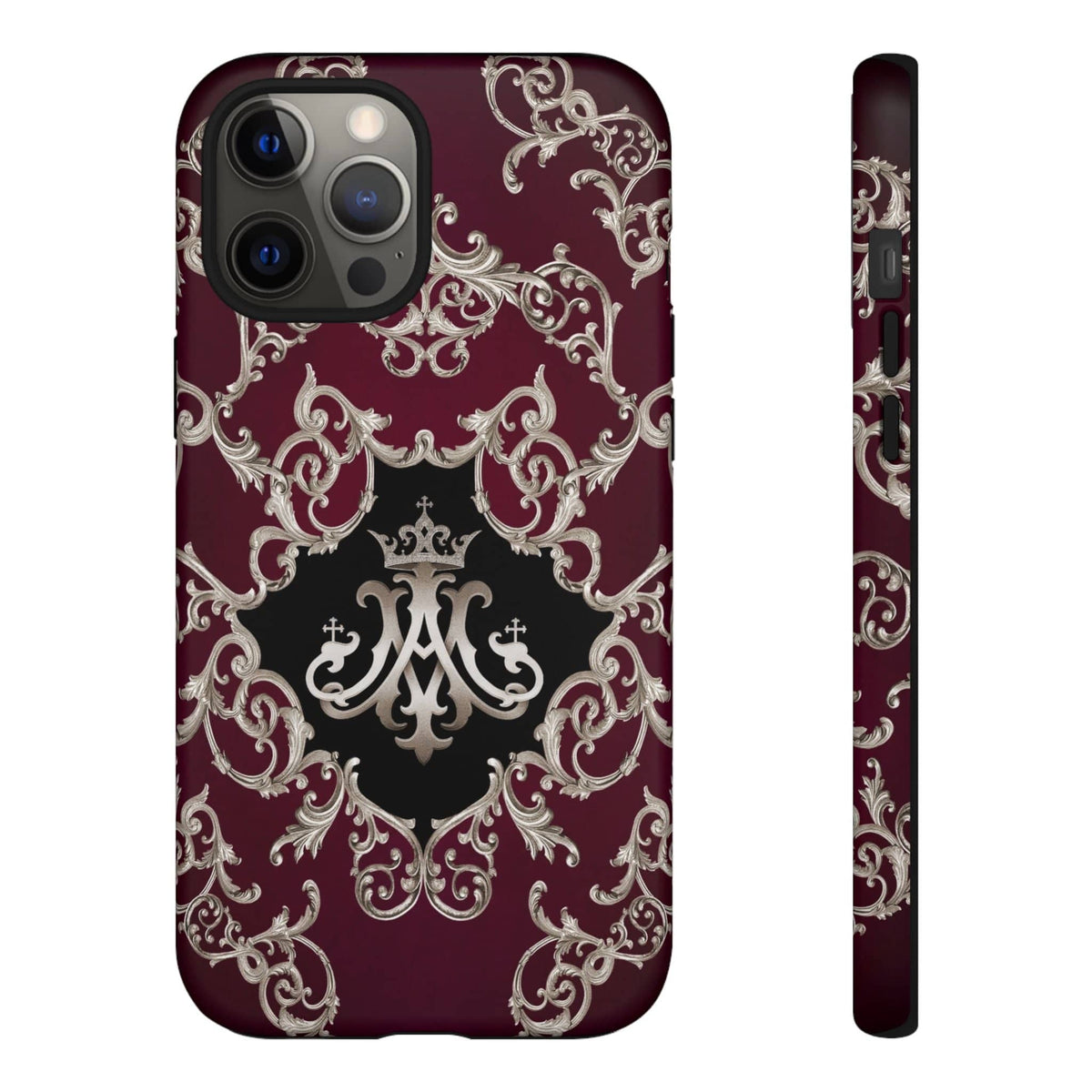 Ave Maria Hard Phone Case (Baroque Mahogany) Copyright VENXARA