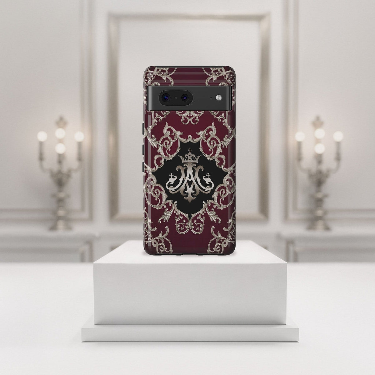 Ave Maria Hard Phone Case (Baroque Mahogany) Copyright VENXARA