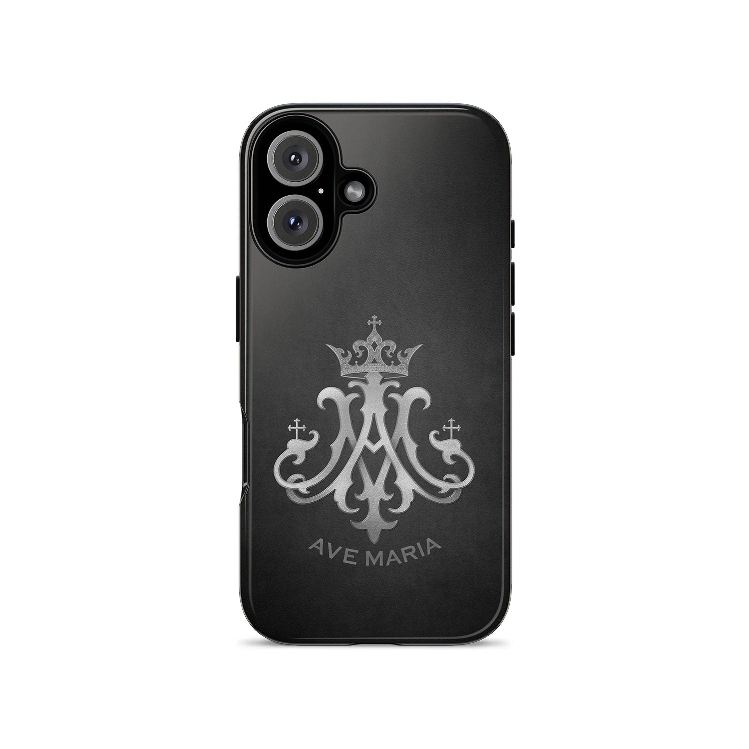 Ave Maria Hard Phone Case (Charcoal) - VENXARA®