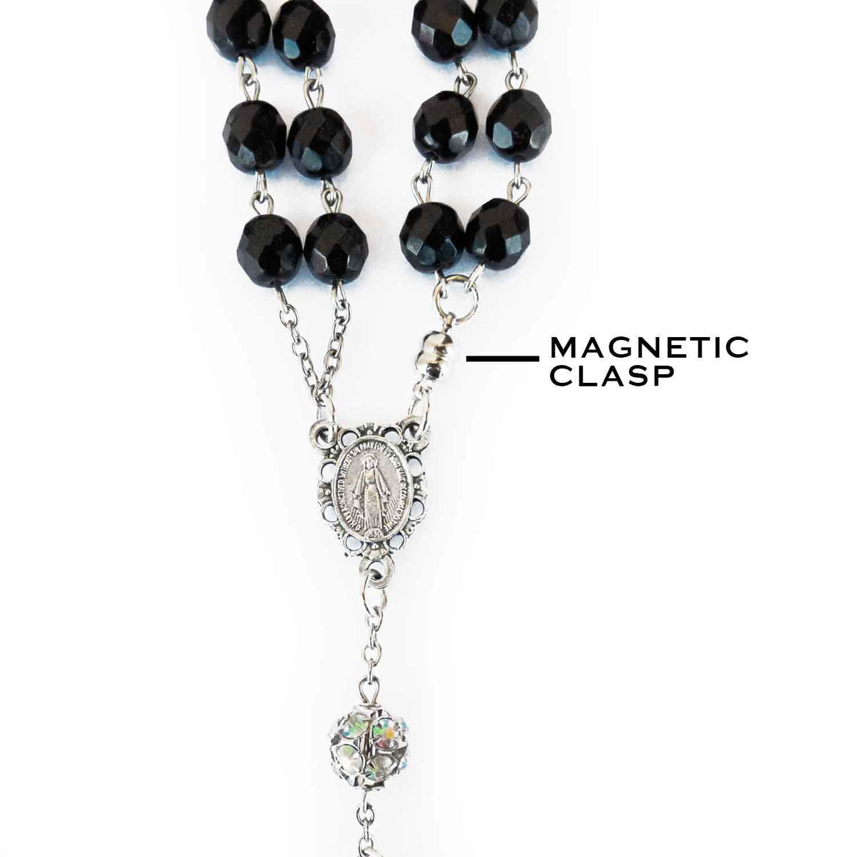Ave Maria Rosary Necklace Copyright VENXARA