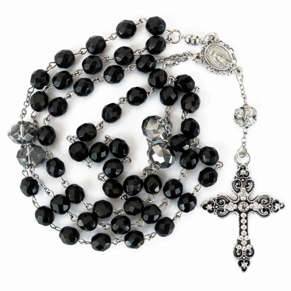 Ave Maria Rosary Necklace Copyright VENXARA