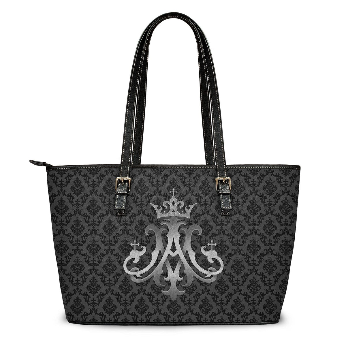Ave Maria Tote Bag (Charcoal) Copyright VENXARA