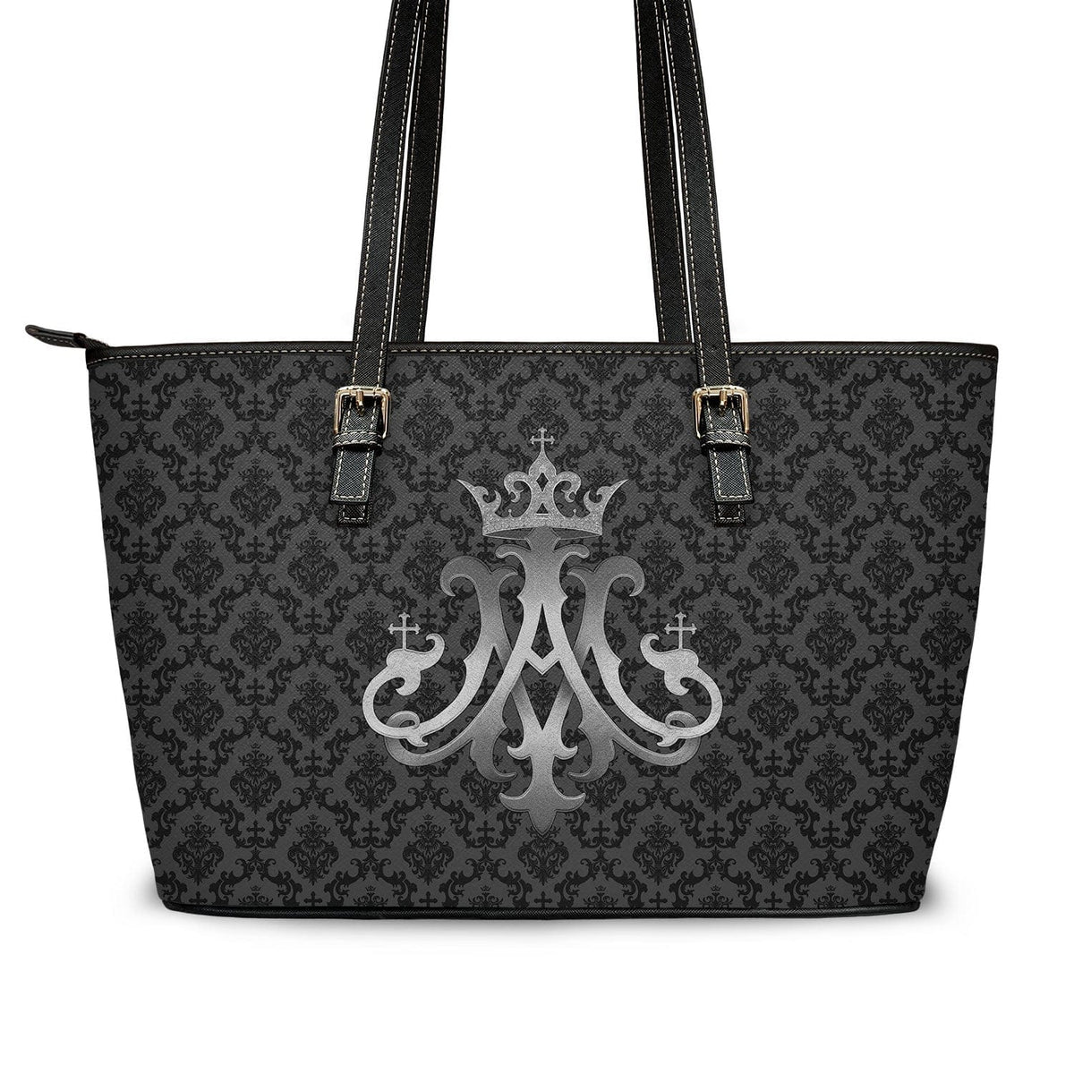Ave Maria Tote Bag (Charcoal) Copyright VENXARA