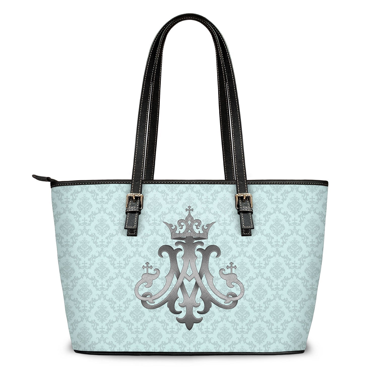 Ave Maria Tote Bag (Heavenly Blue) - Venxara