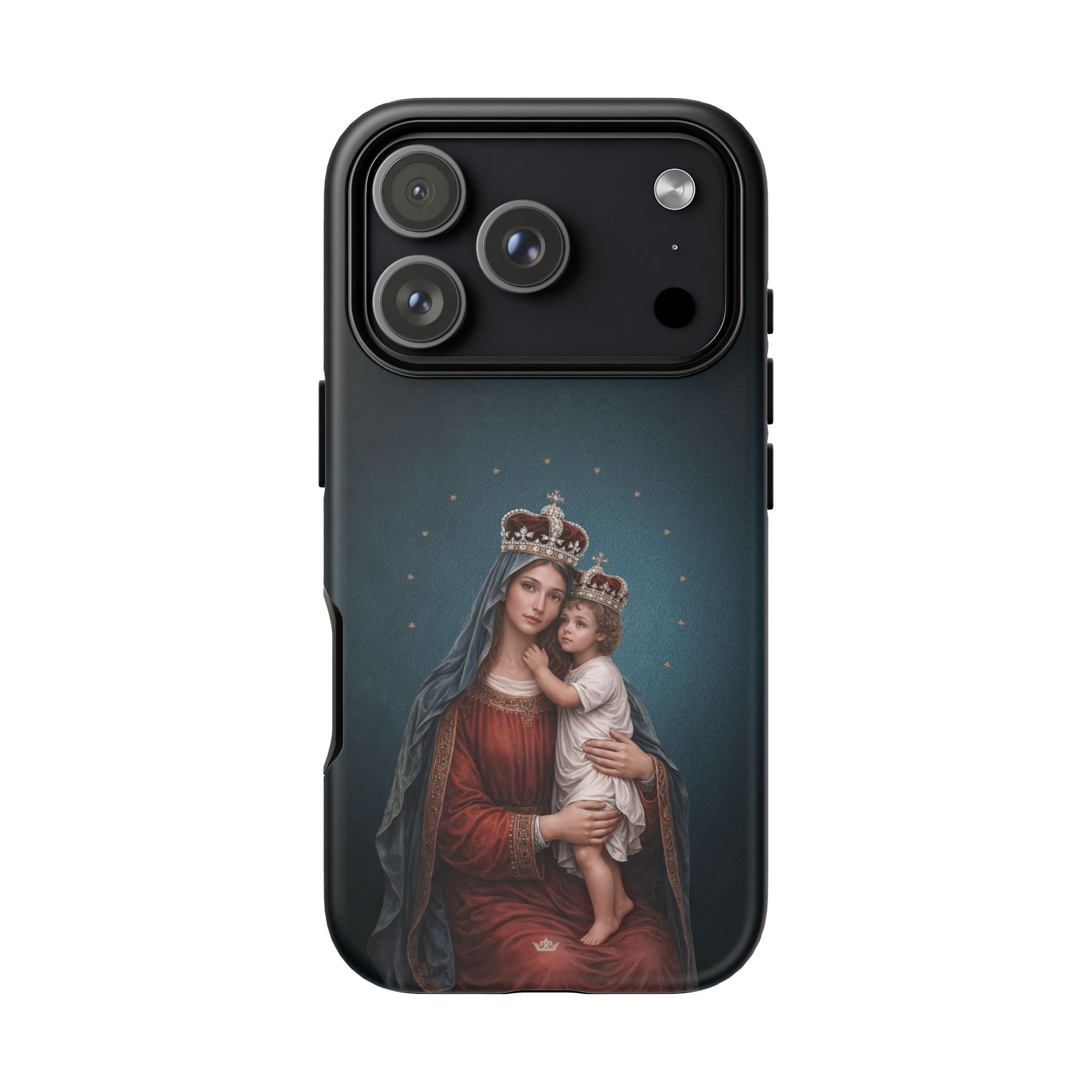 Divine King and Queen Hard Phone Case (Midnight Blue) - Venxara