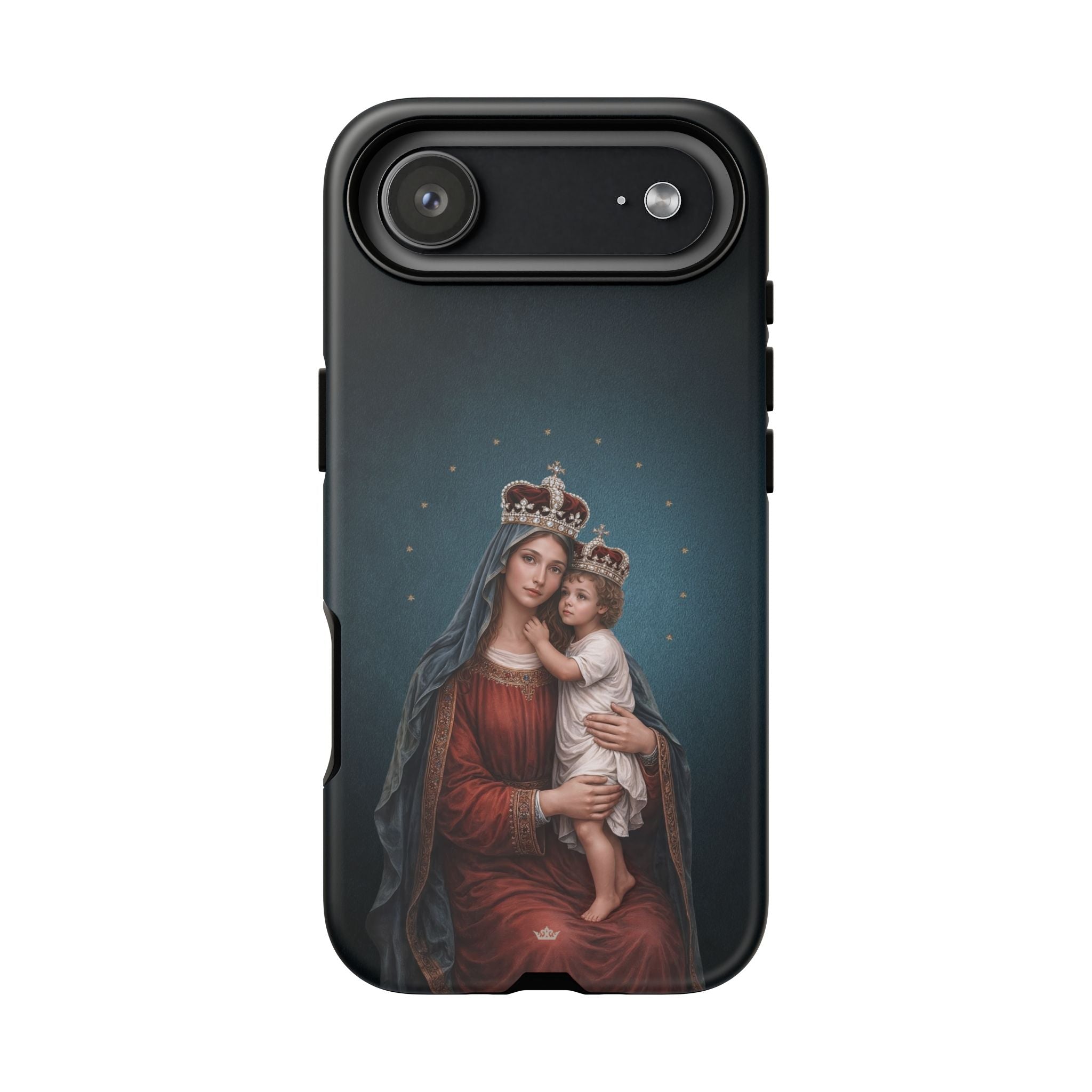 Divine King and Queen Hard Phone Case (Midnight Blue) - Venxara