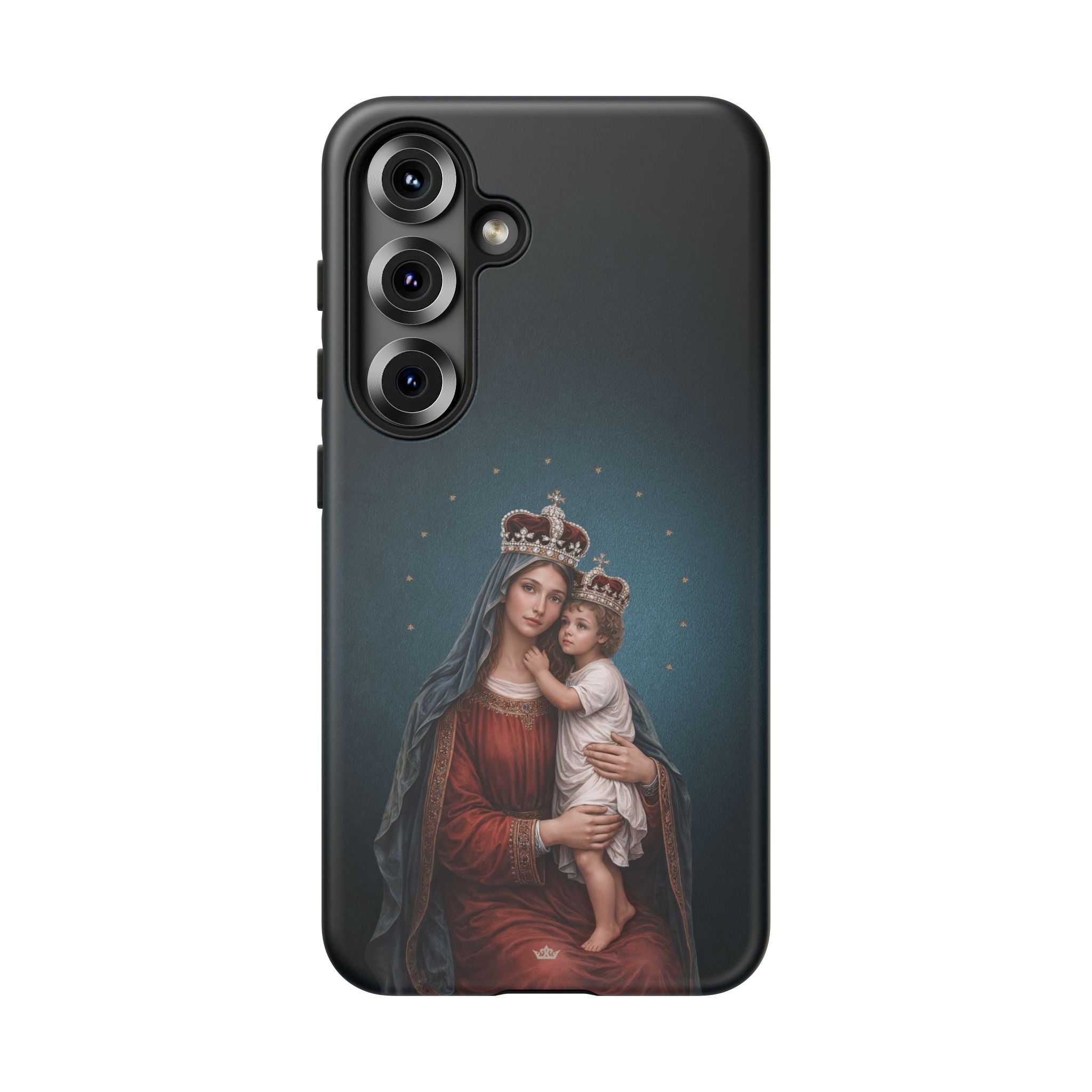 Divine King and Queen Hard Phone Case (Midnight Blue) - Venxara