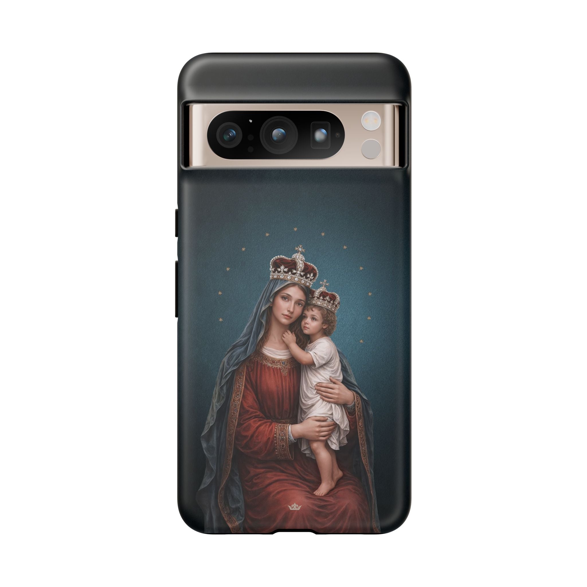 Divine King and Queen Hard Phone Case (Midnight Blue) - Venxara