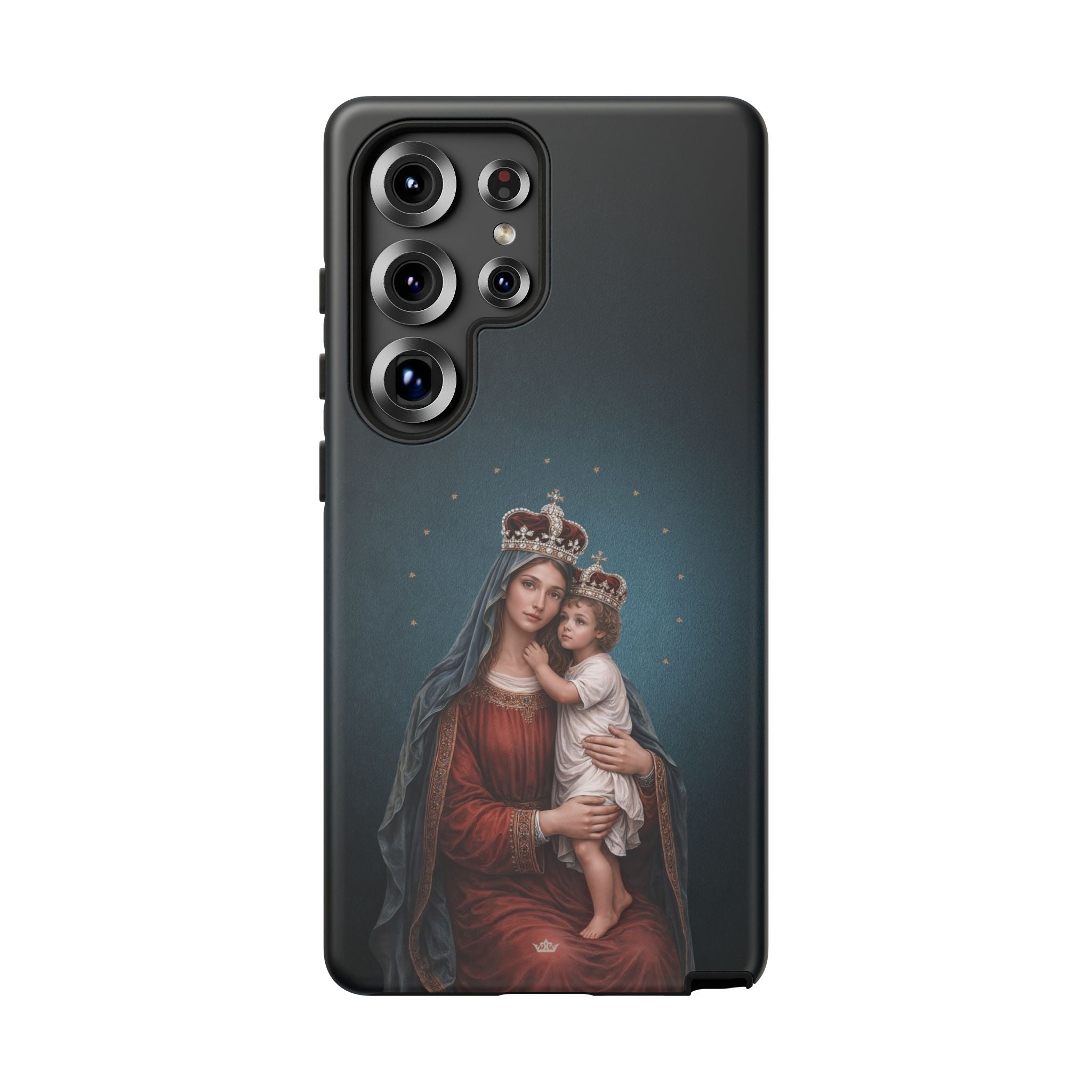 Divine King and Queen Hard Phone Case (Midnight Blue) - Venxara