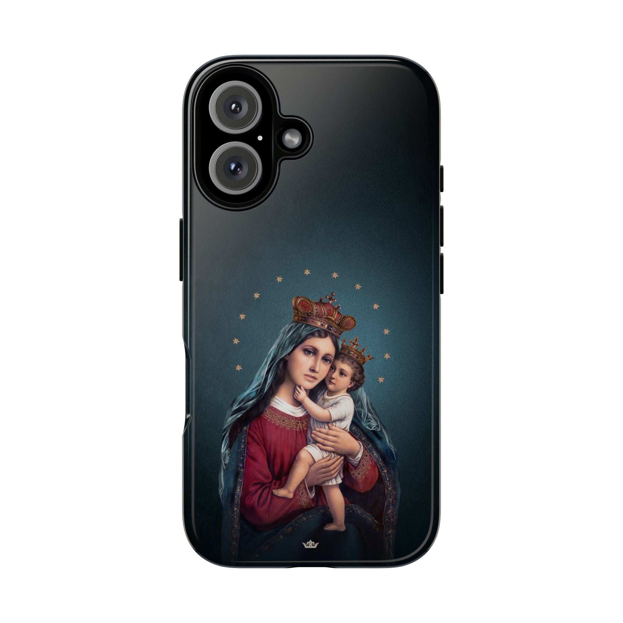 Divine King and Queen Hard Phone Case (Midnight Blue) - VENXARA®