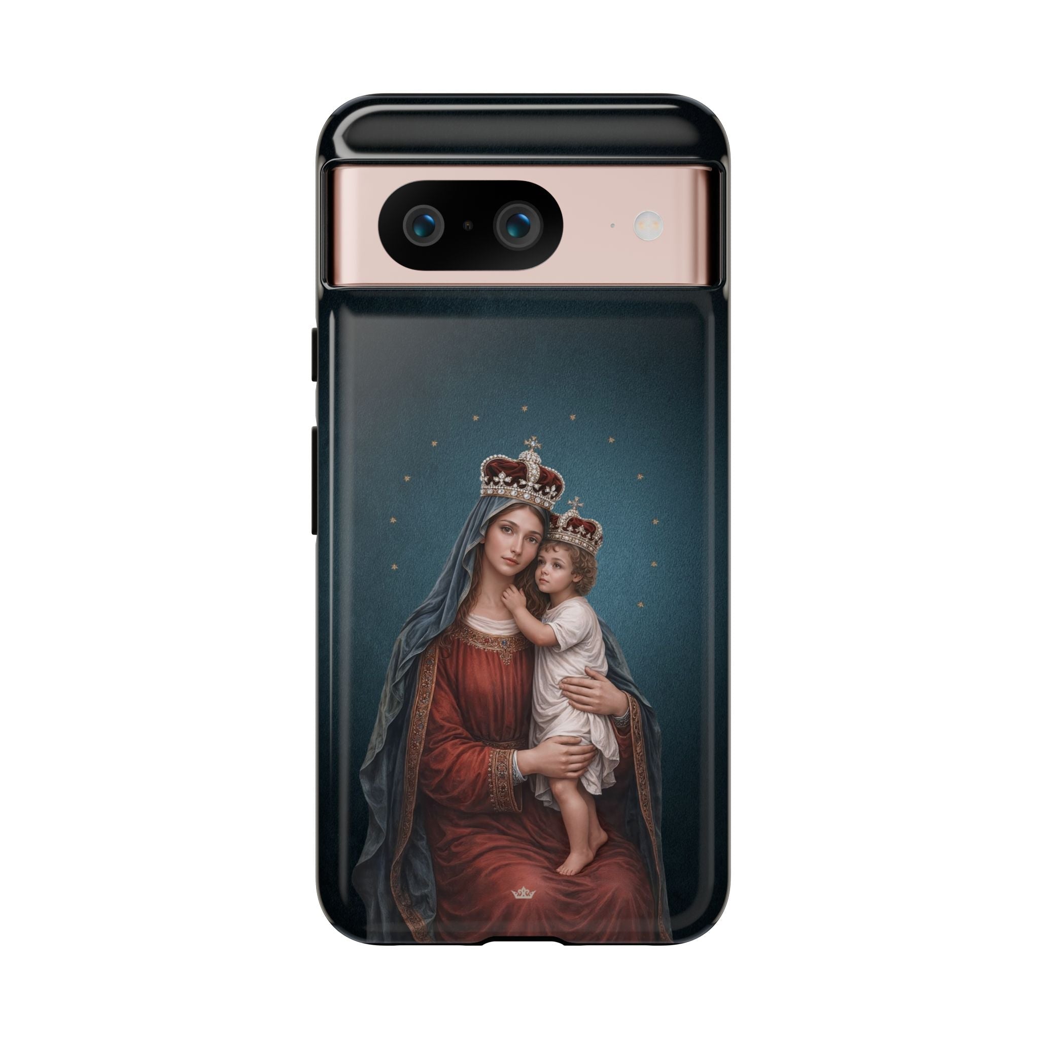 Divine King and Queen Hard Phone Case (Midnight Blue) - Venxara