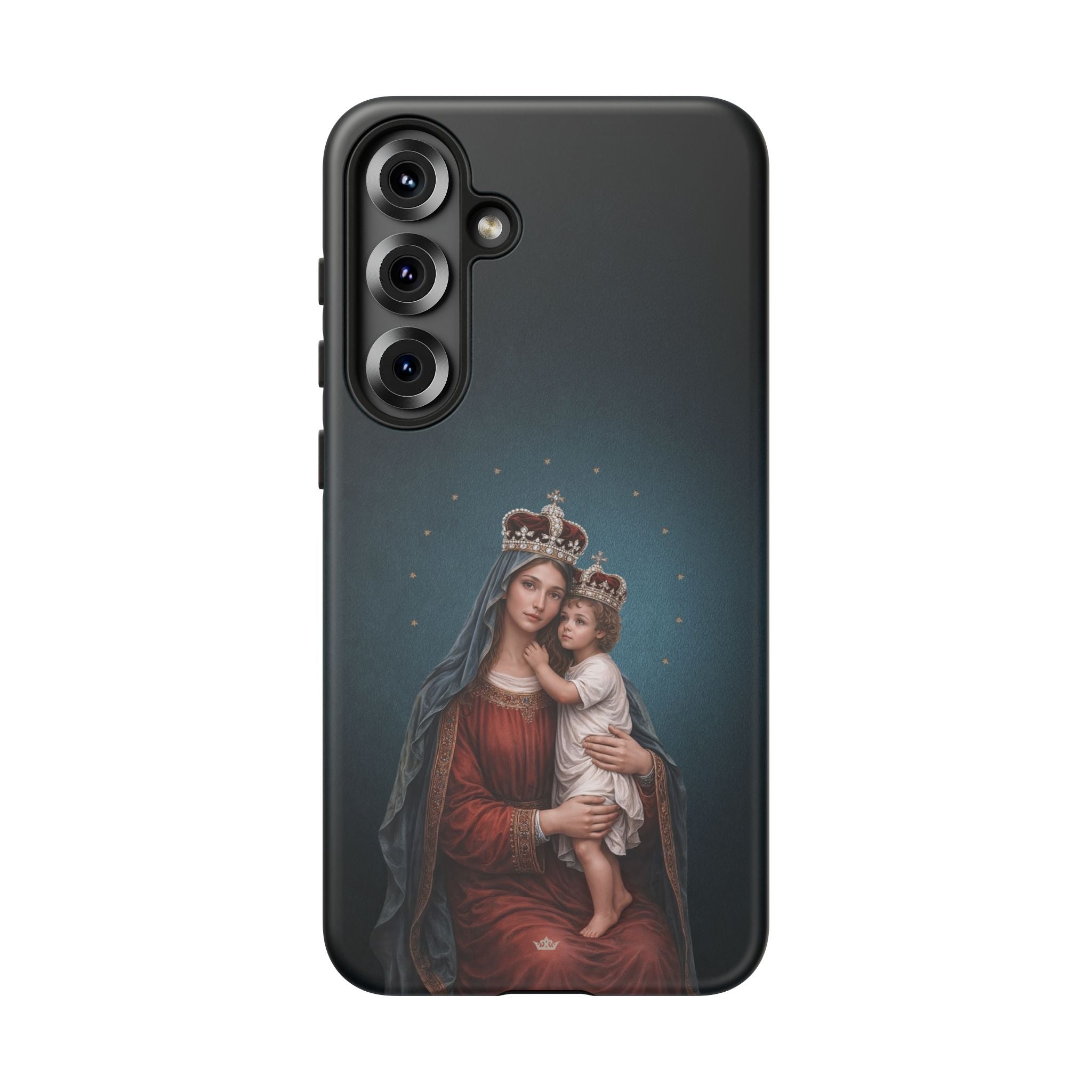 Divine King and Queen Hard Phone Case (Midnight Blue) - Venxara