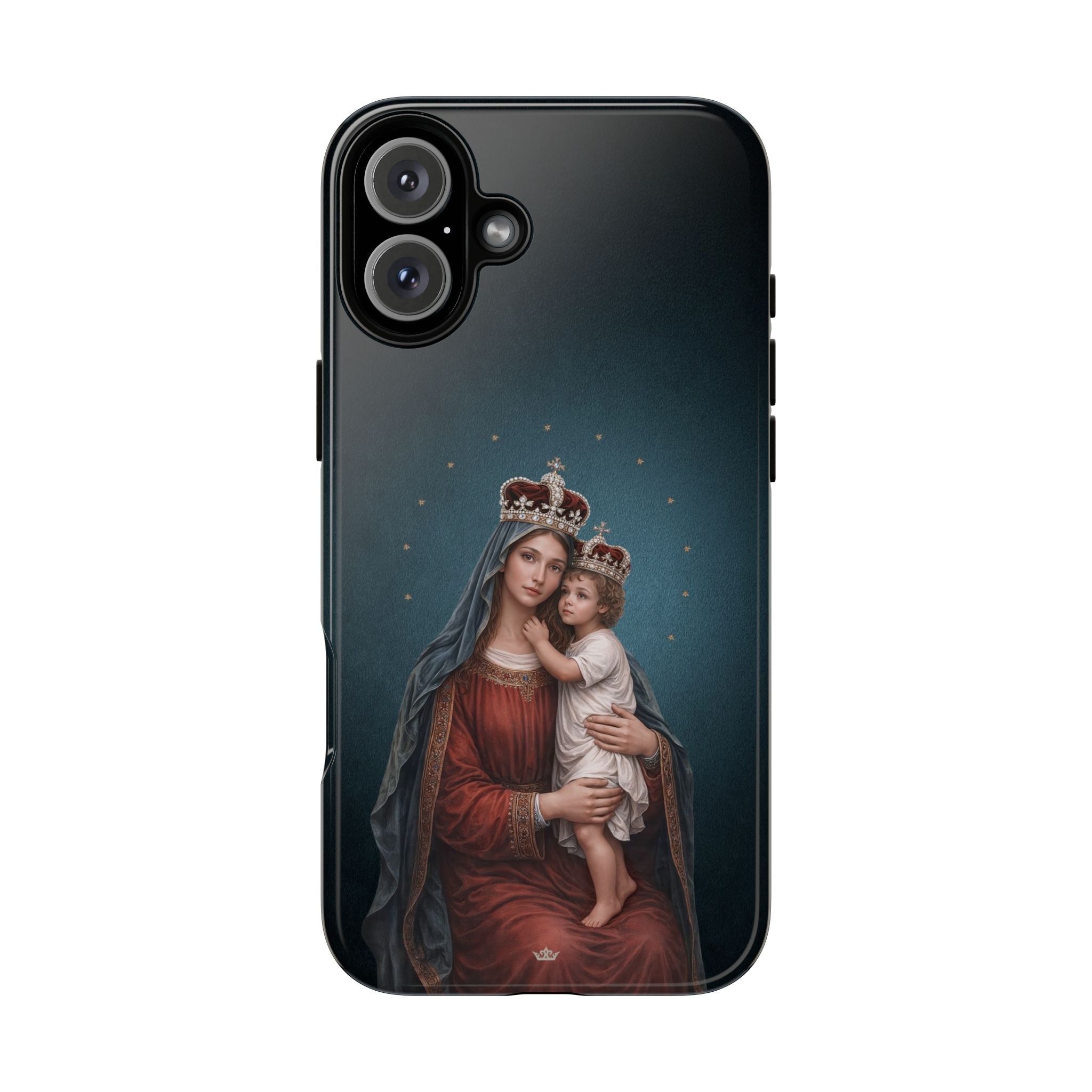 Divine King and Queen Hard Phone Case (Midnight Blue) - Venxara