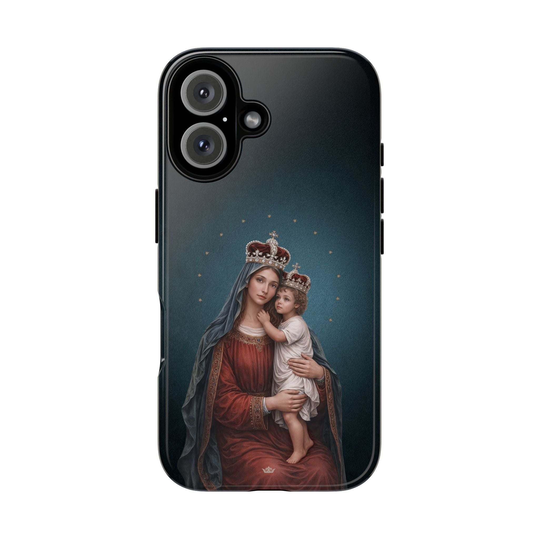 Divine King and Queen Hard Phone Case (Midnight Blue) - Venxara