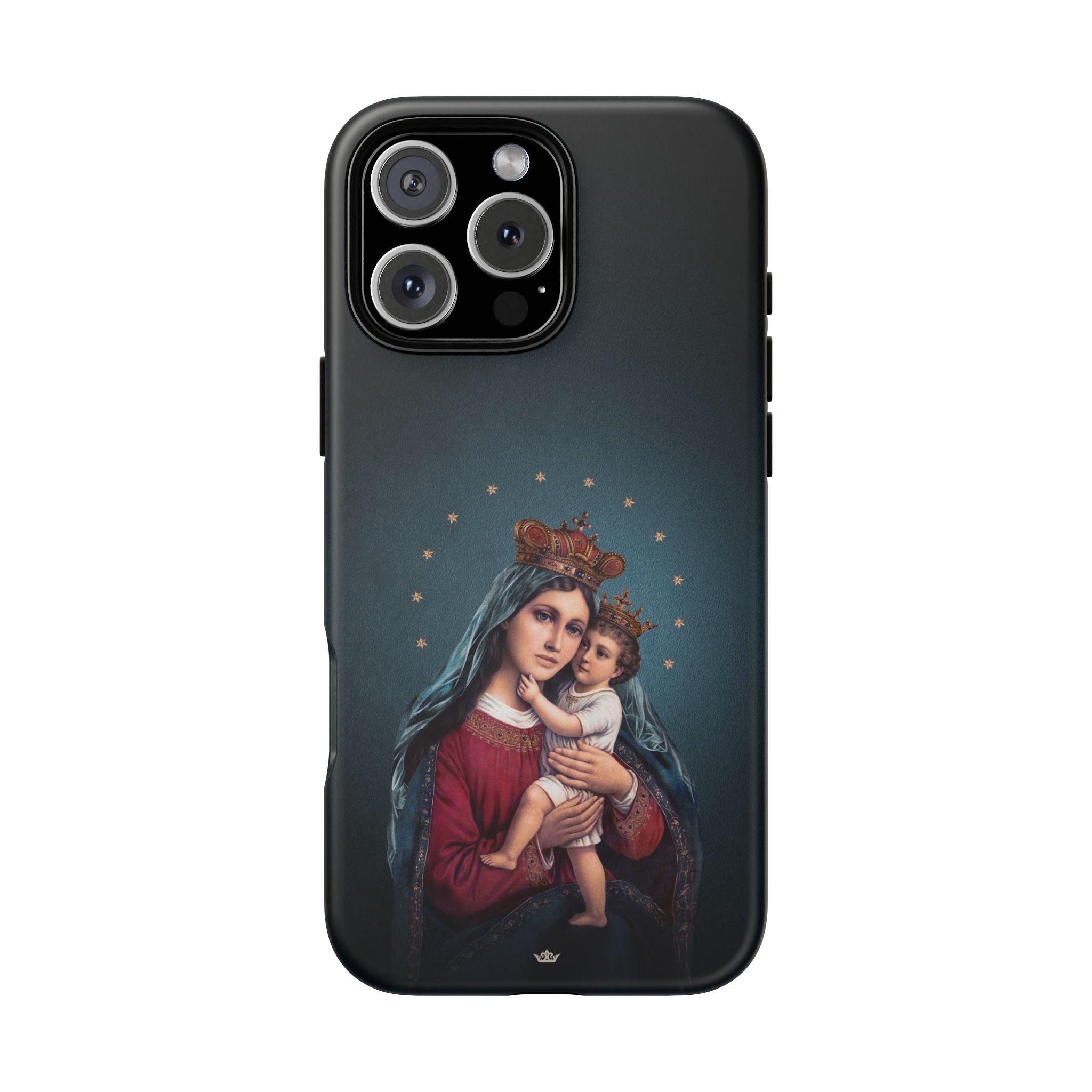 Divine King and Queen Hard Phone Case (Midnight Blue) - VENXARA®